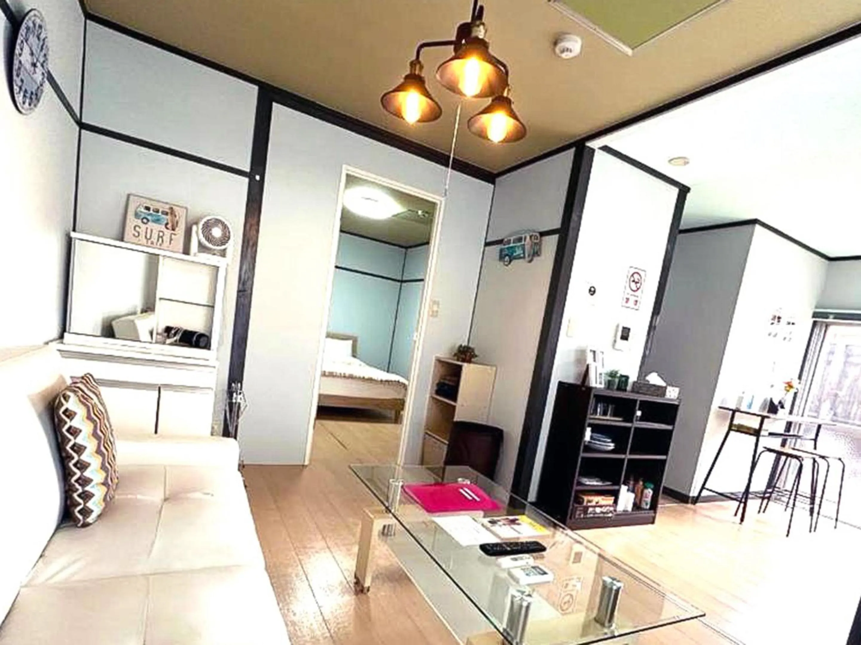 Living room in Calm house Beppukitahama