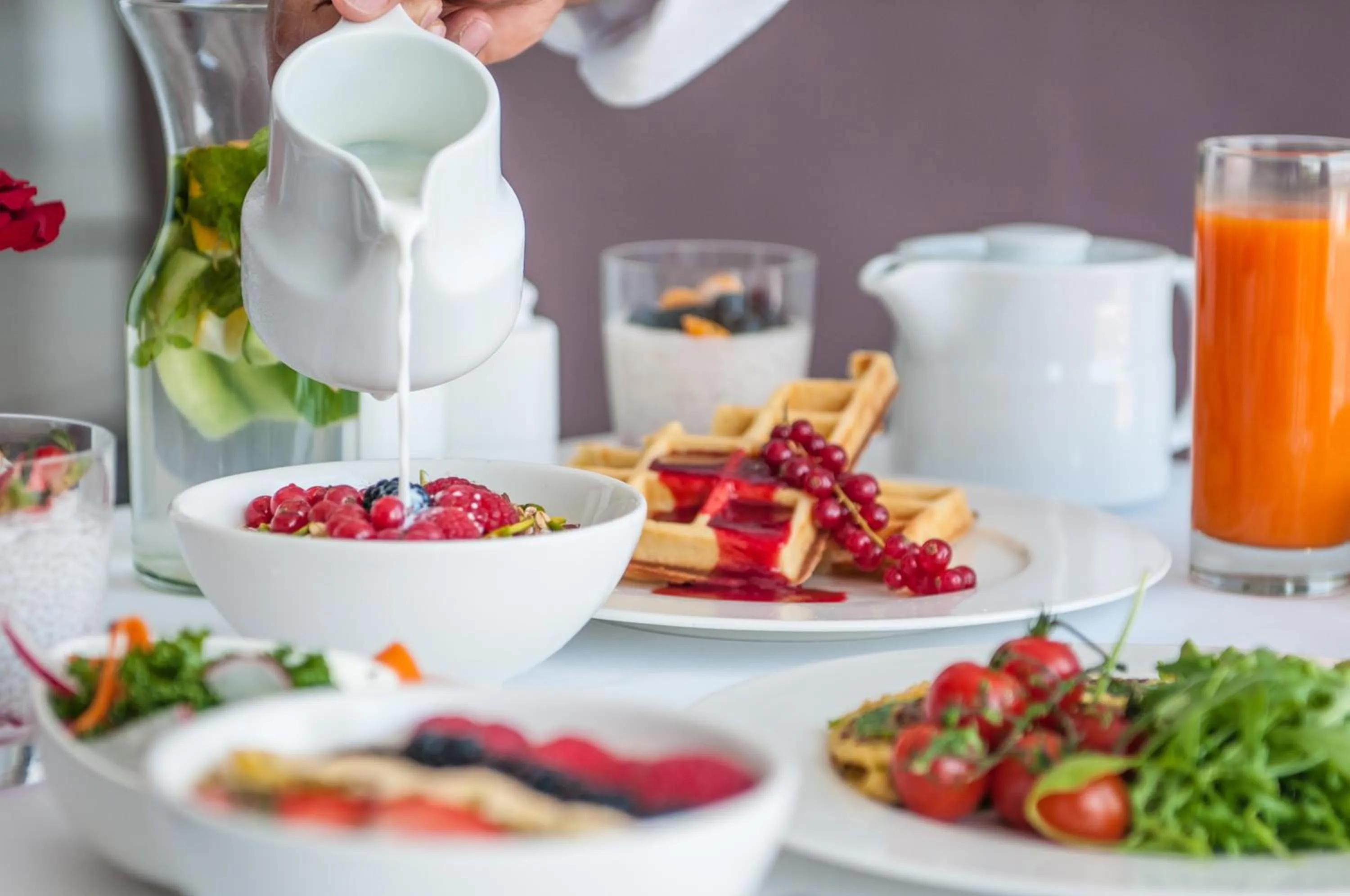 Breakfast in Hyatt Regency Dubai - Corniche