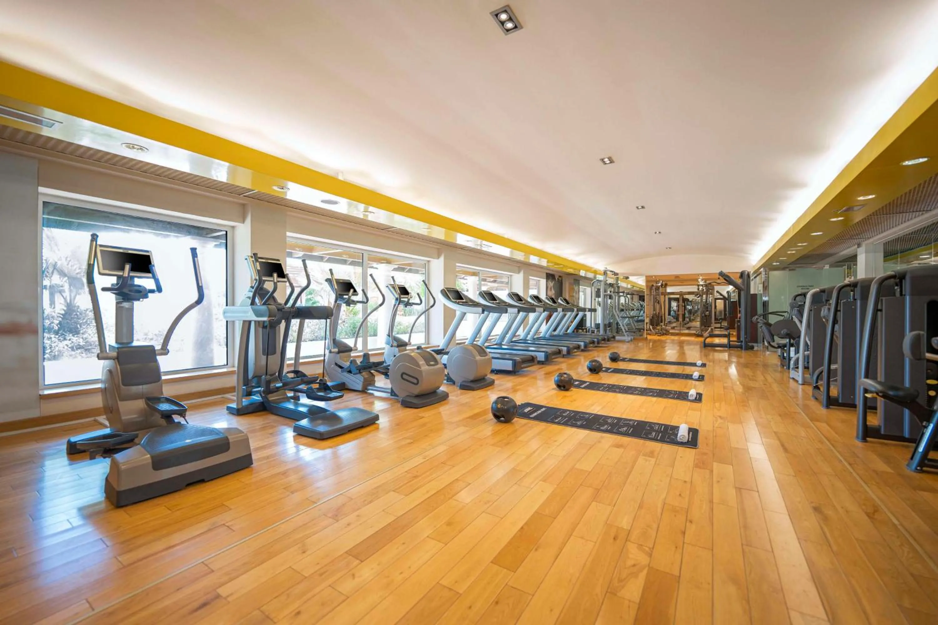 Fitness centre/facilities in Hyatt Regency Dubai - Corniche