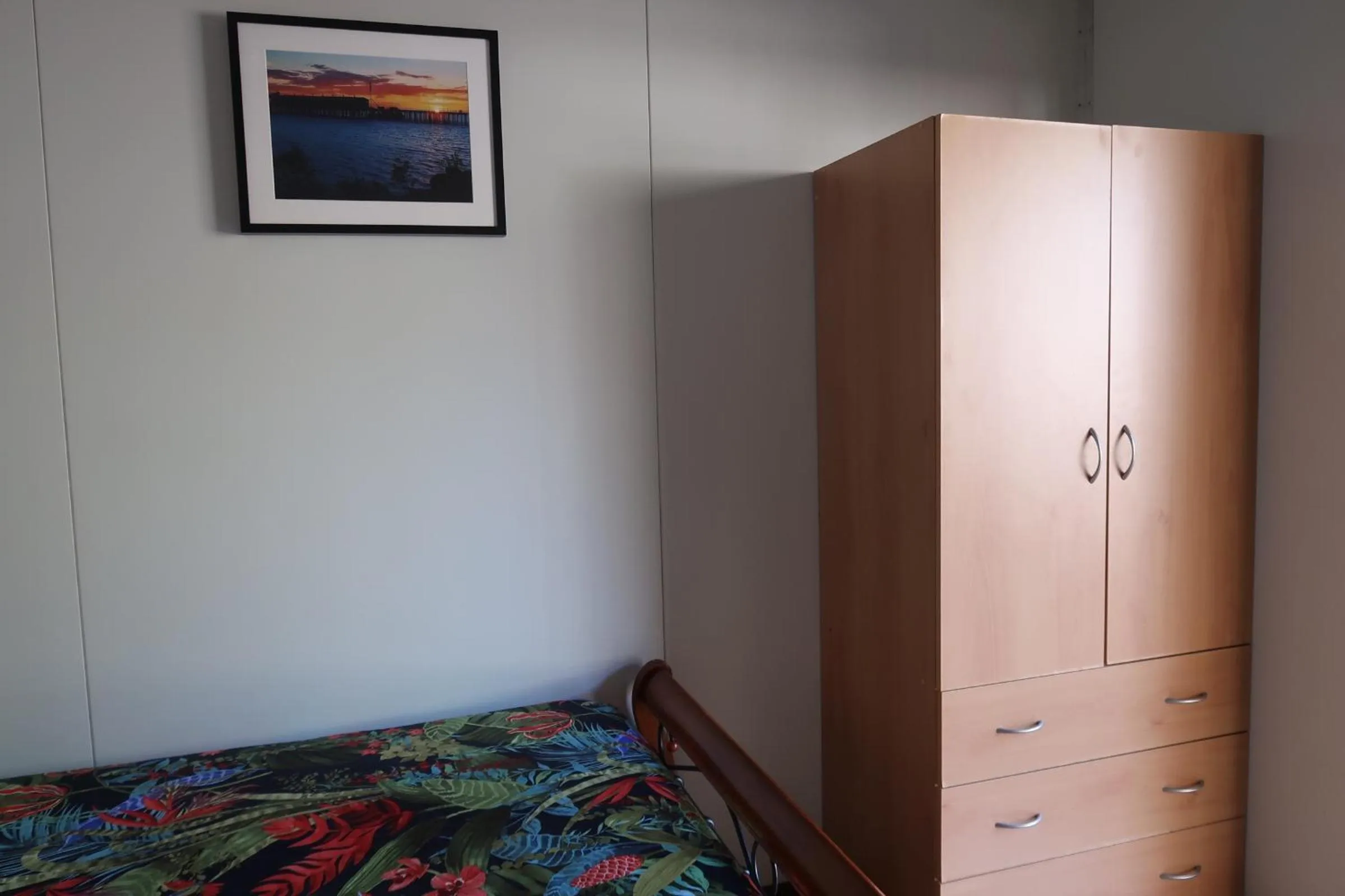 Bed in Mud Crab Motel