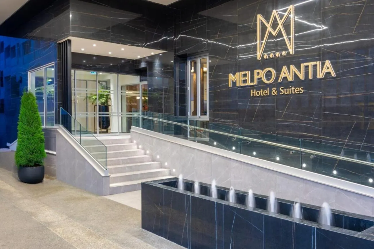 Facade/entrance in Melpo Antia Hotel & Suites