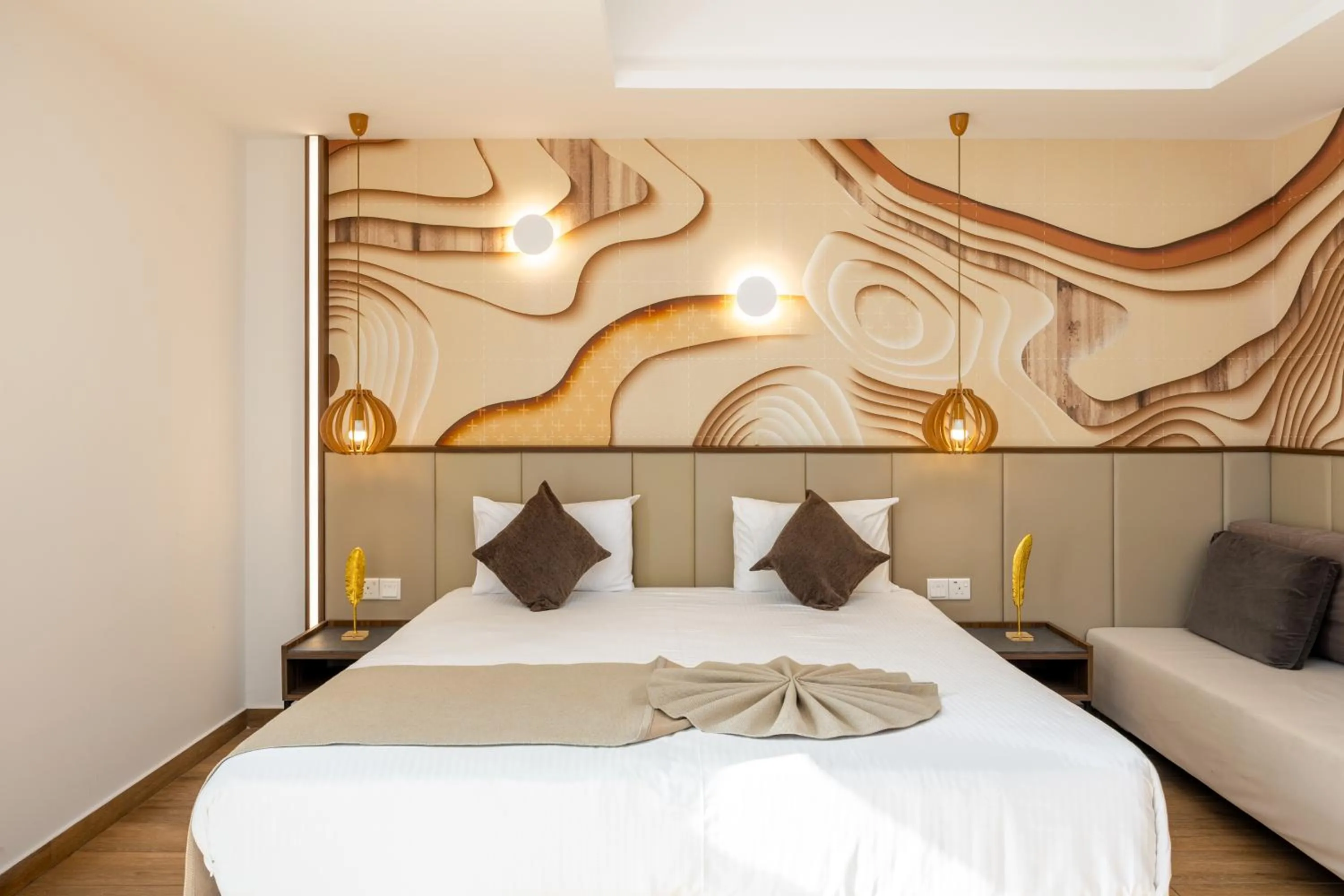 Bed in Melpo Antia Hotel & Suites