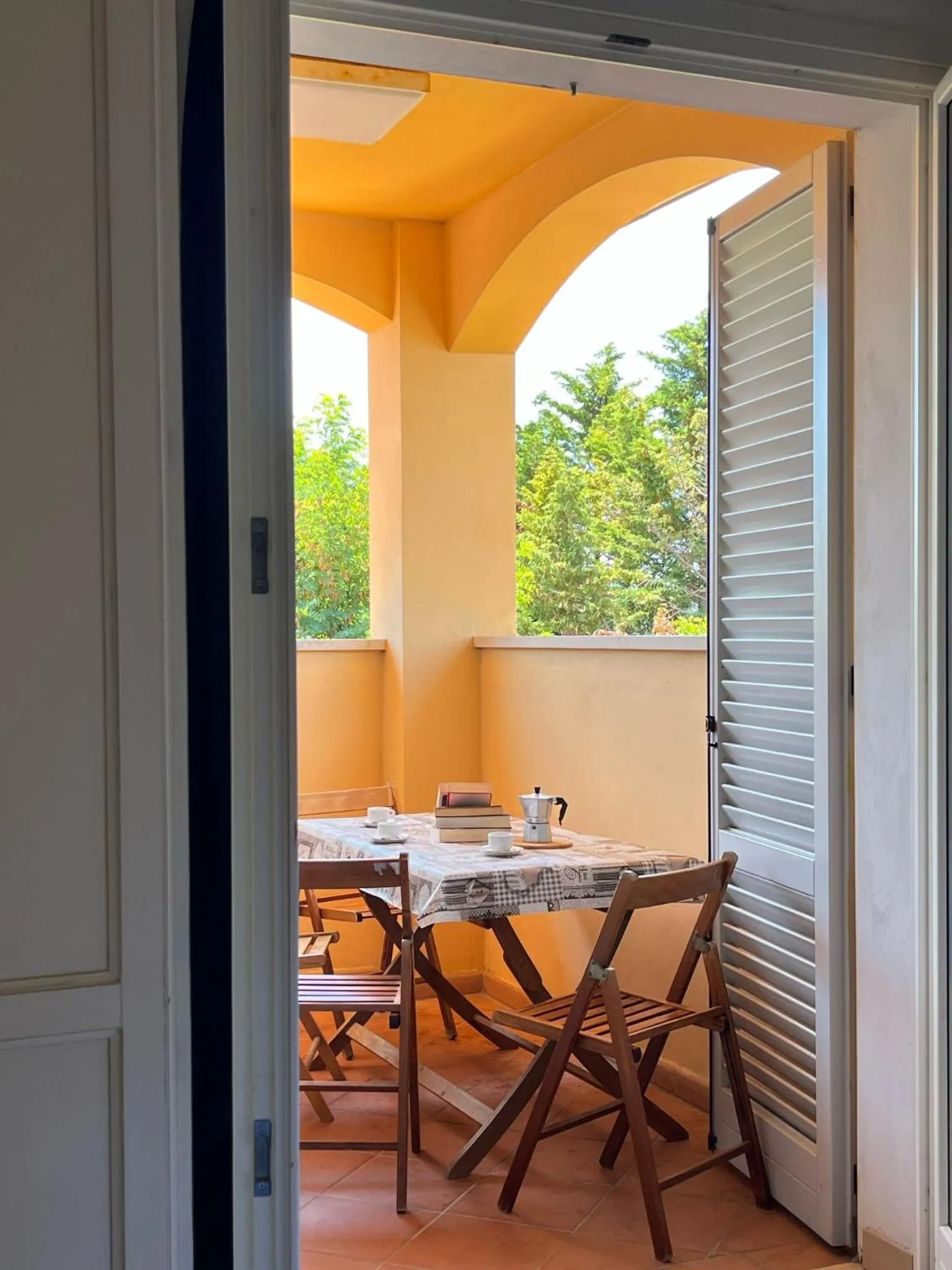 Balcony/Terrace in Ombra Verde Residence e B&B