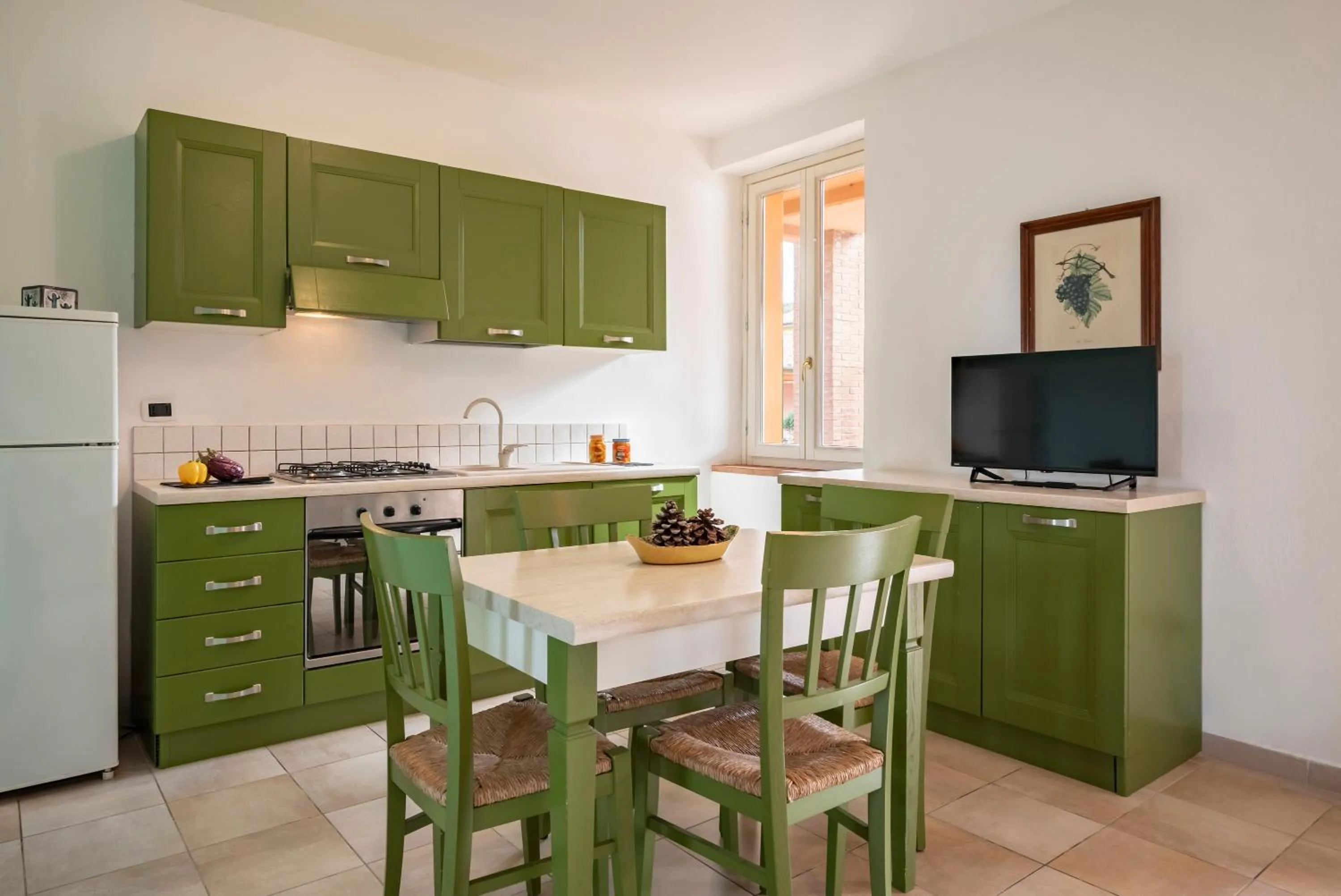 TV and multimedia in Ombra Verde Residence e B&B