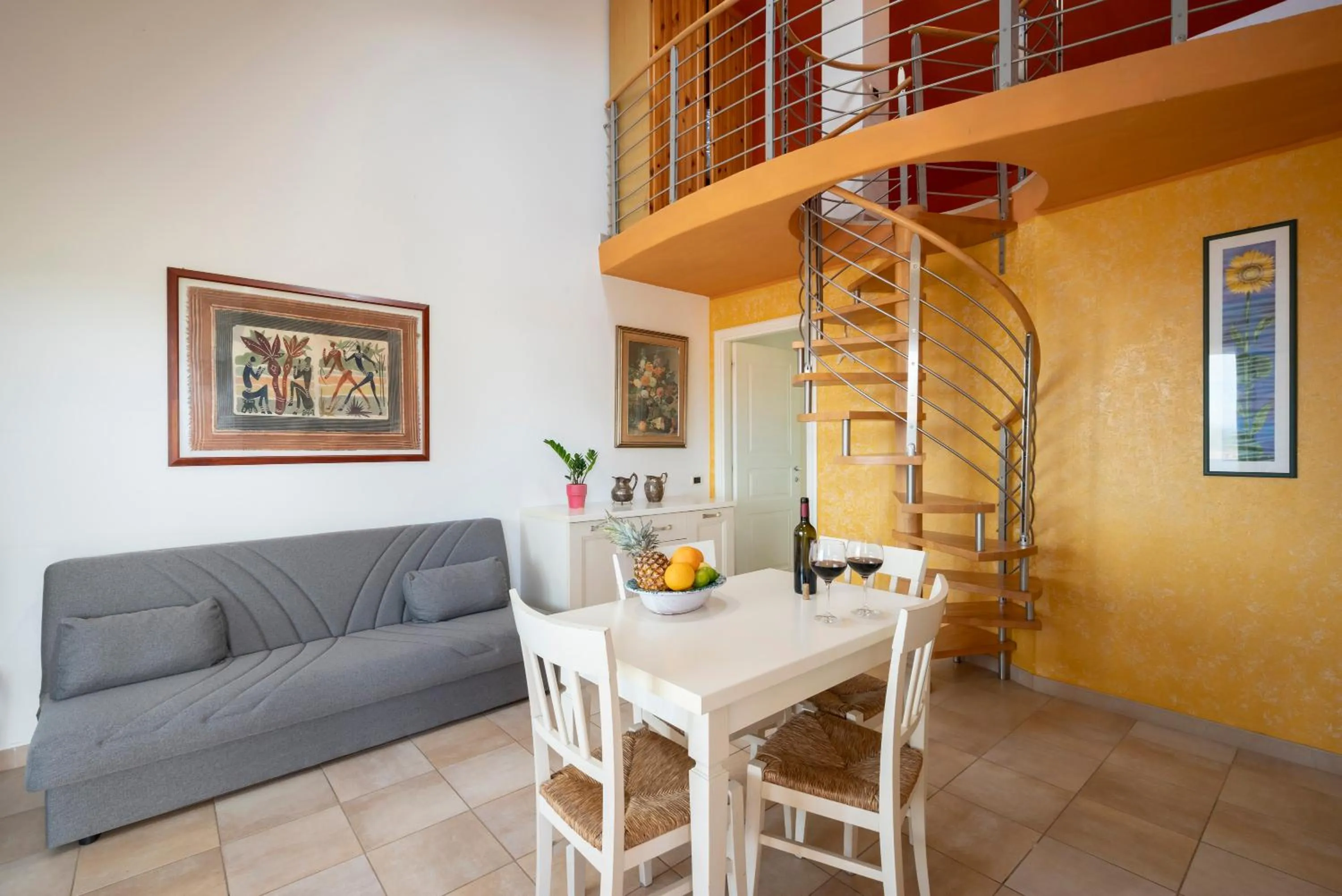 Living room in Ombra Verde Residence e B&B