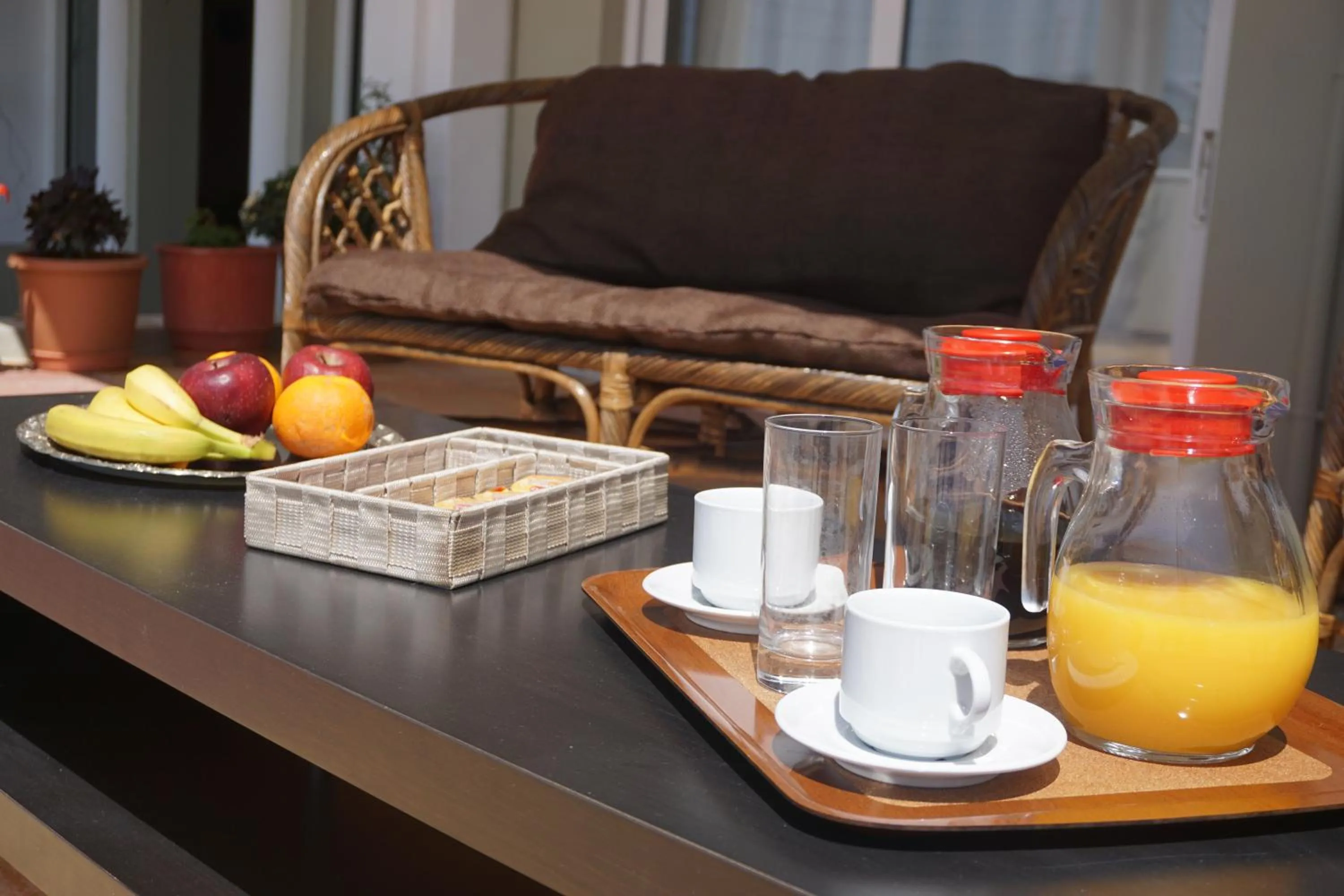 Patio in Iraklis Hotel