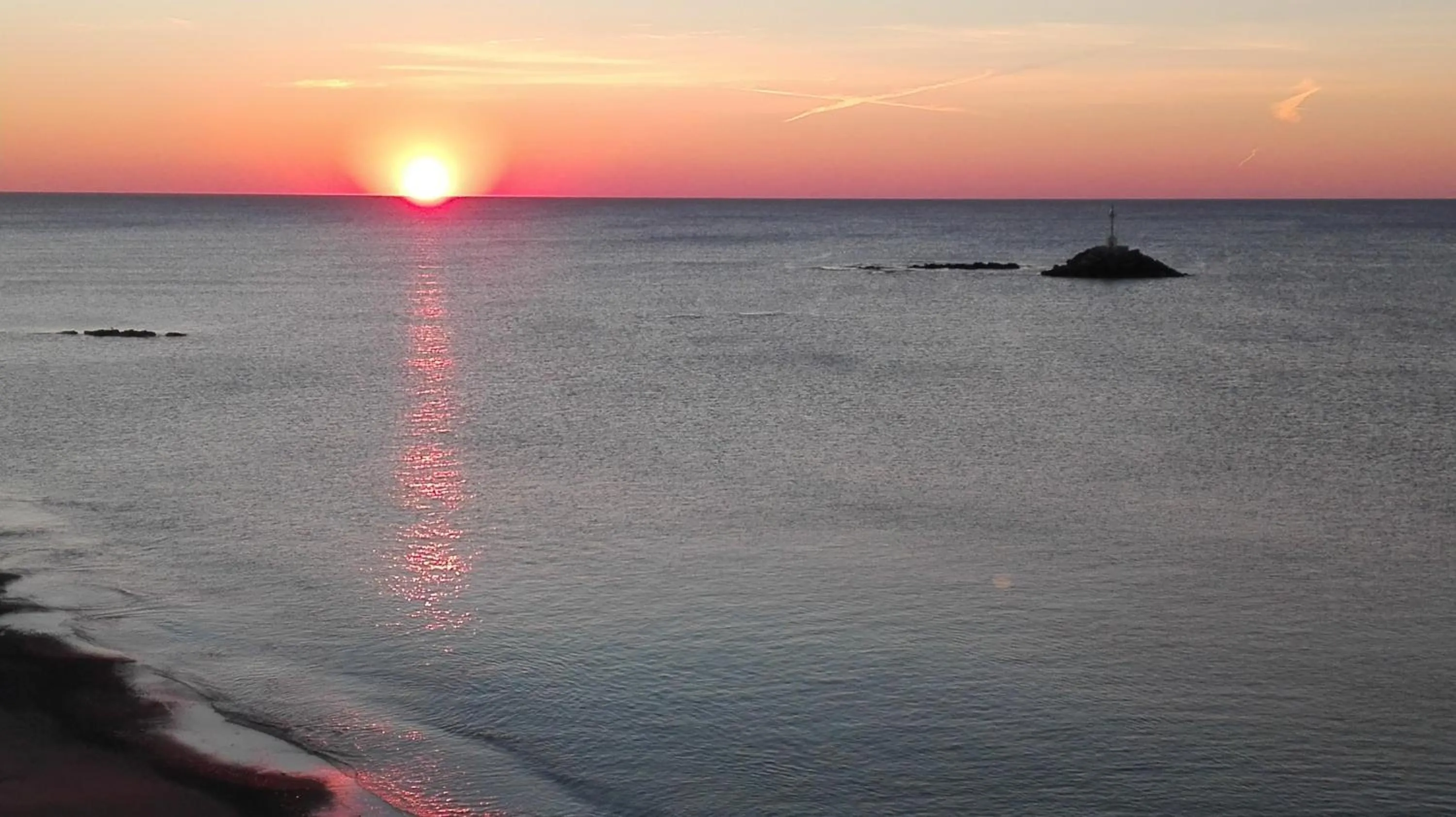 Sunset in Iraklis Hotel