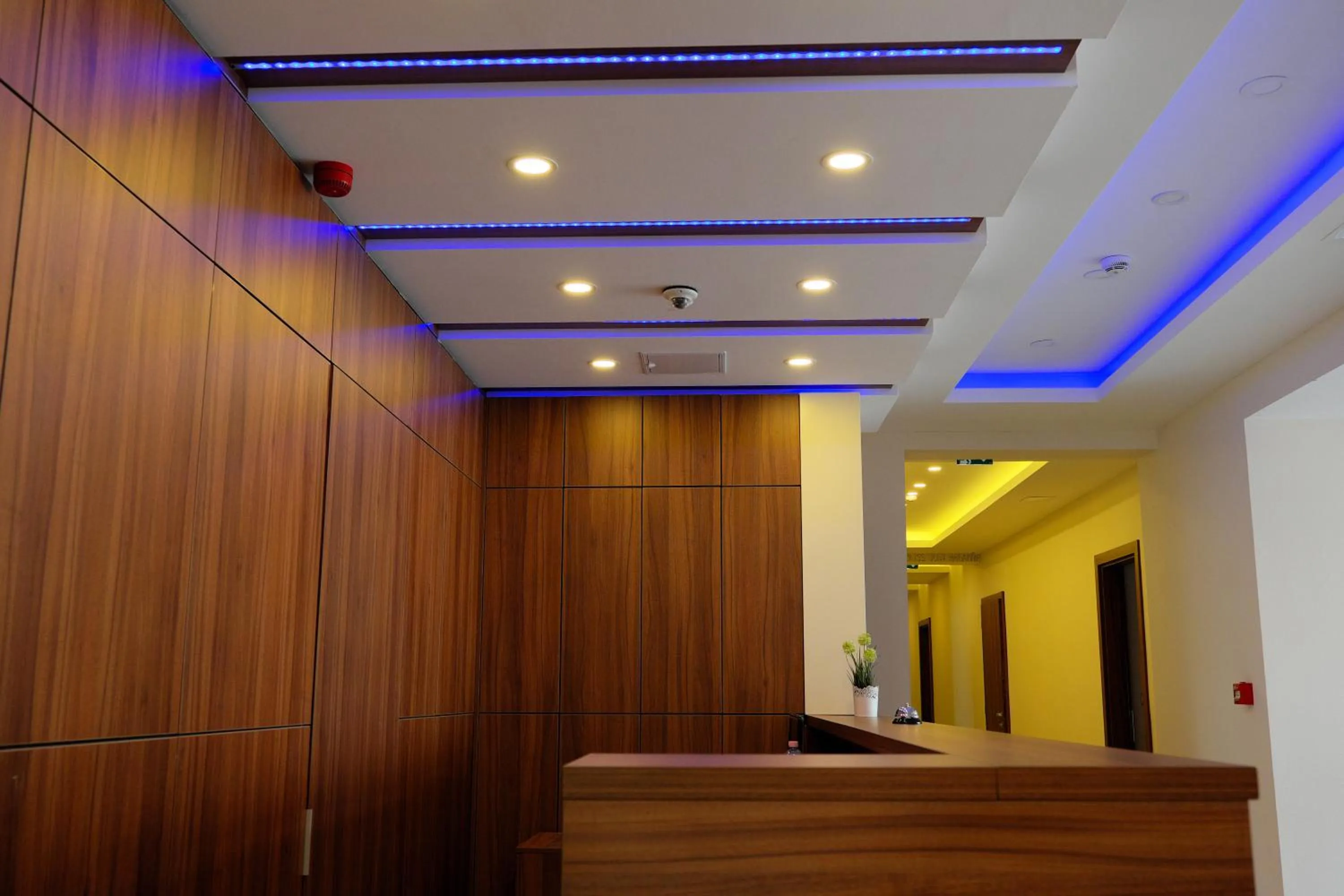 Lobby or reception in Vácz Hotel