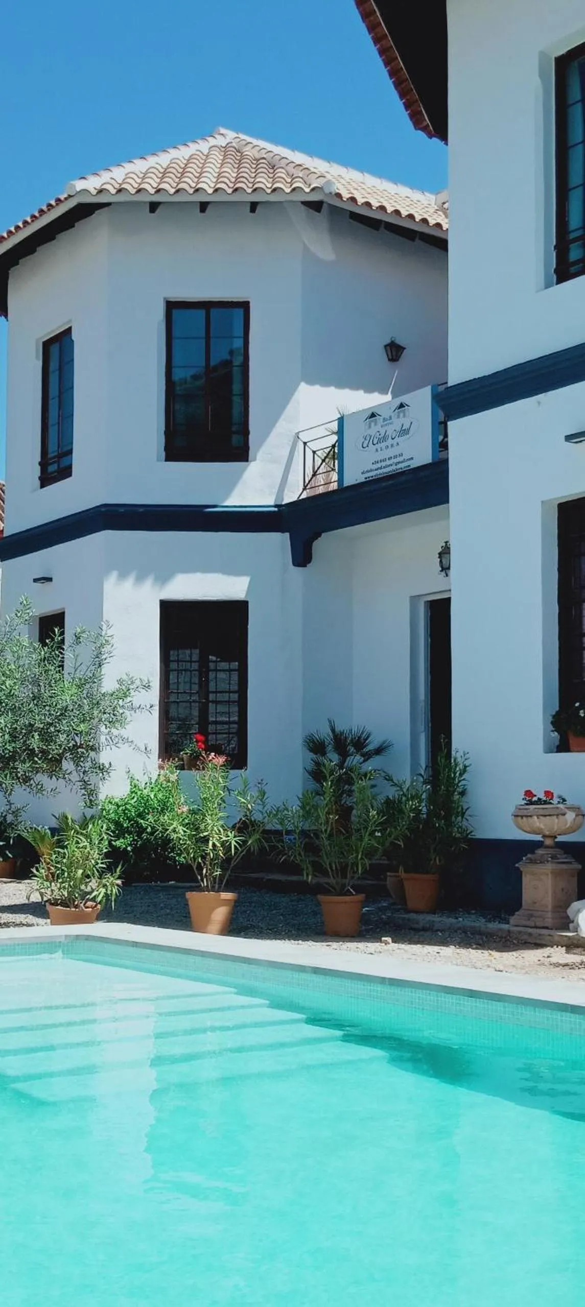 Swimming pool in El Cielo Azul