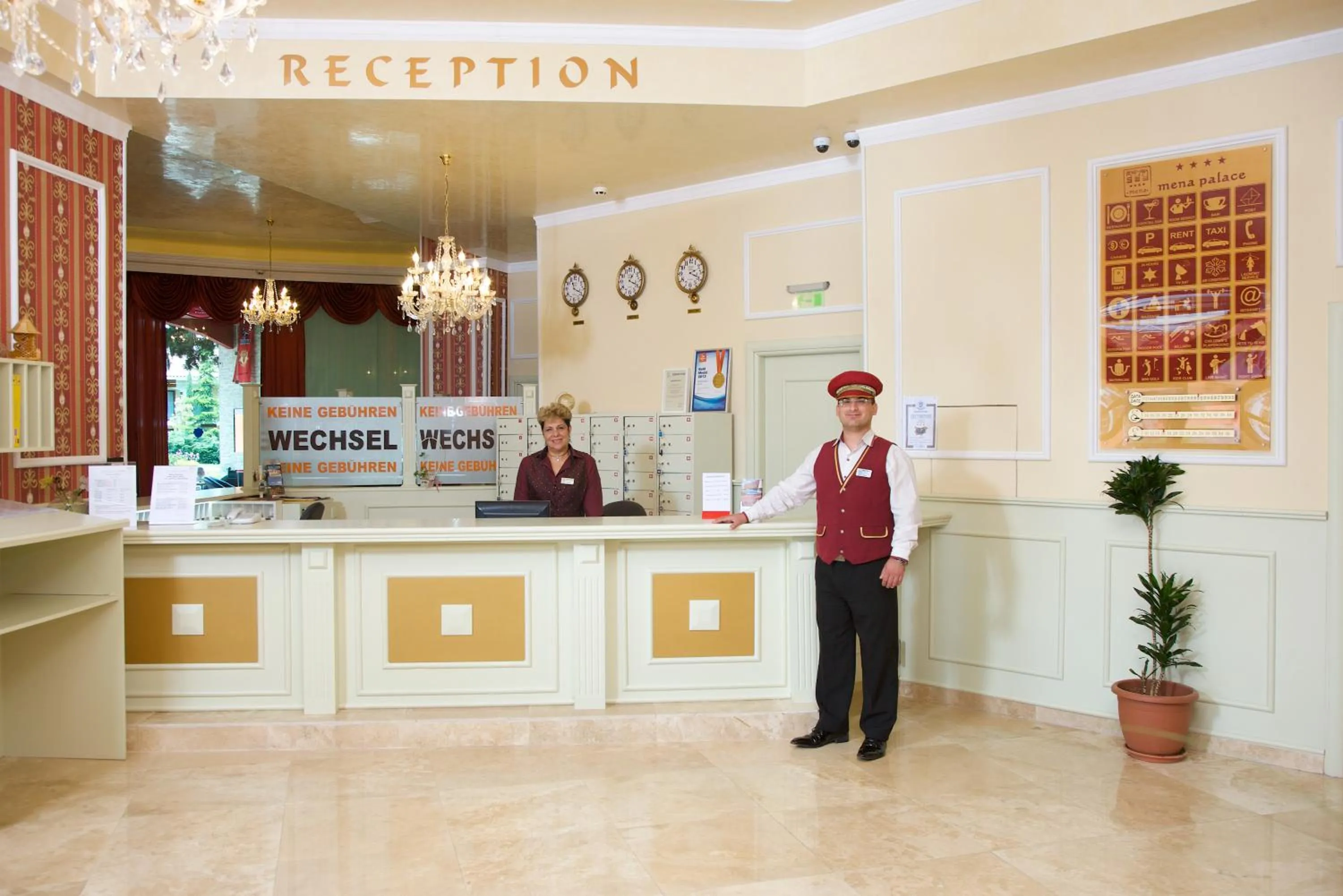 Lobby or reception in Mena Palace Hotel - All Inclusive