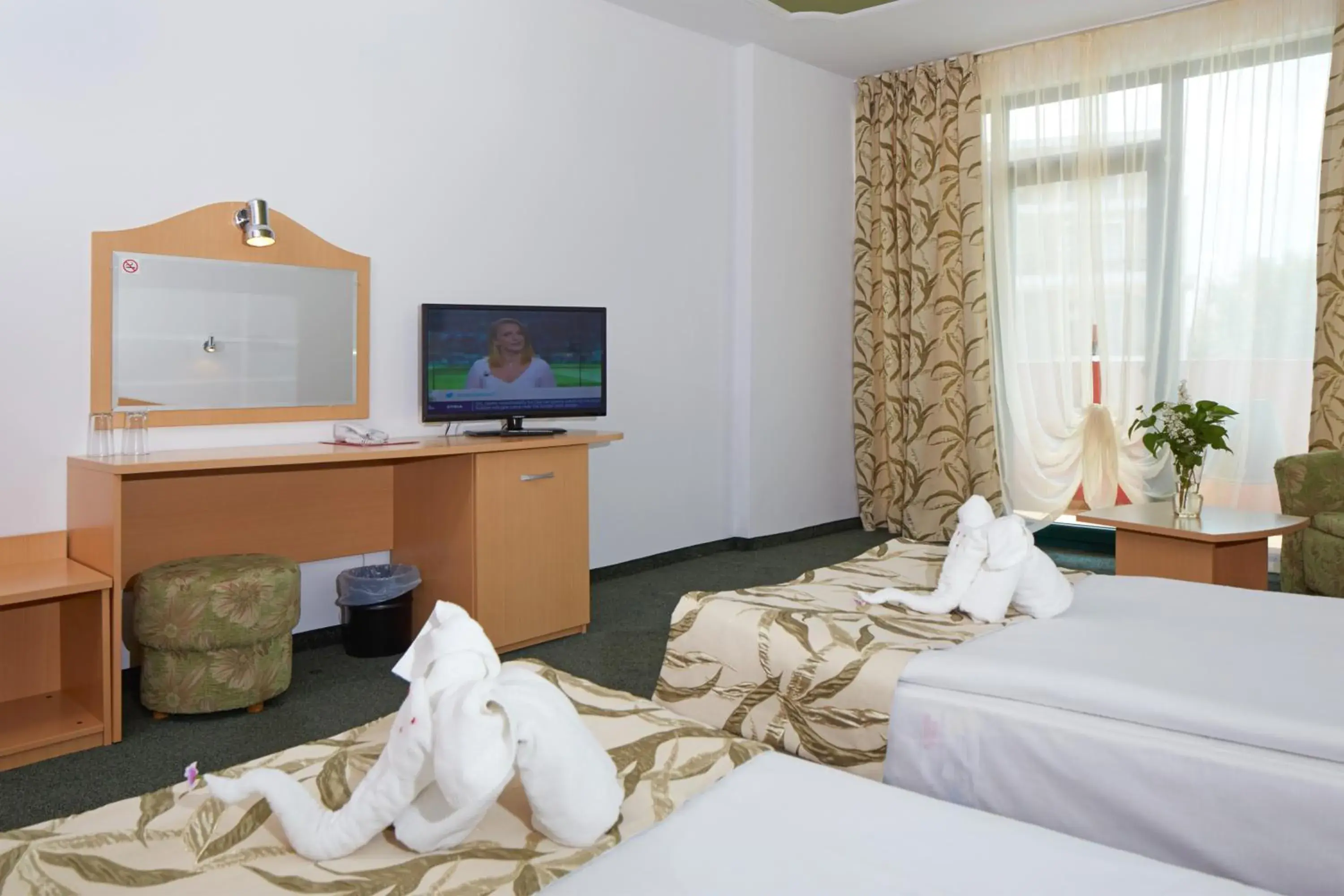 Twin Room with Balcony (2 Adults + 1 Child) in Mena Palace Hotel - All Inclusive Twin Room with Balcony (2 Adults + 1 Child) in Mena Palace Hotel - All Inclusive