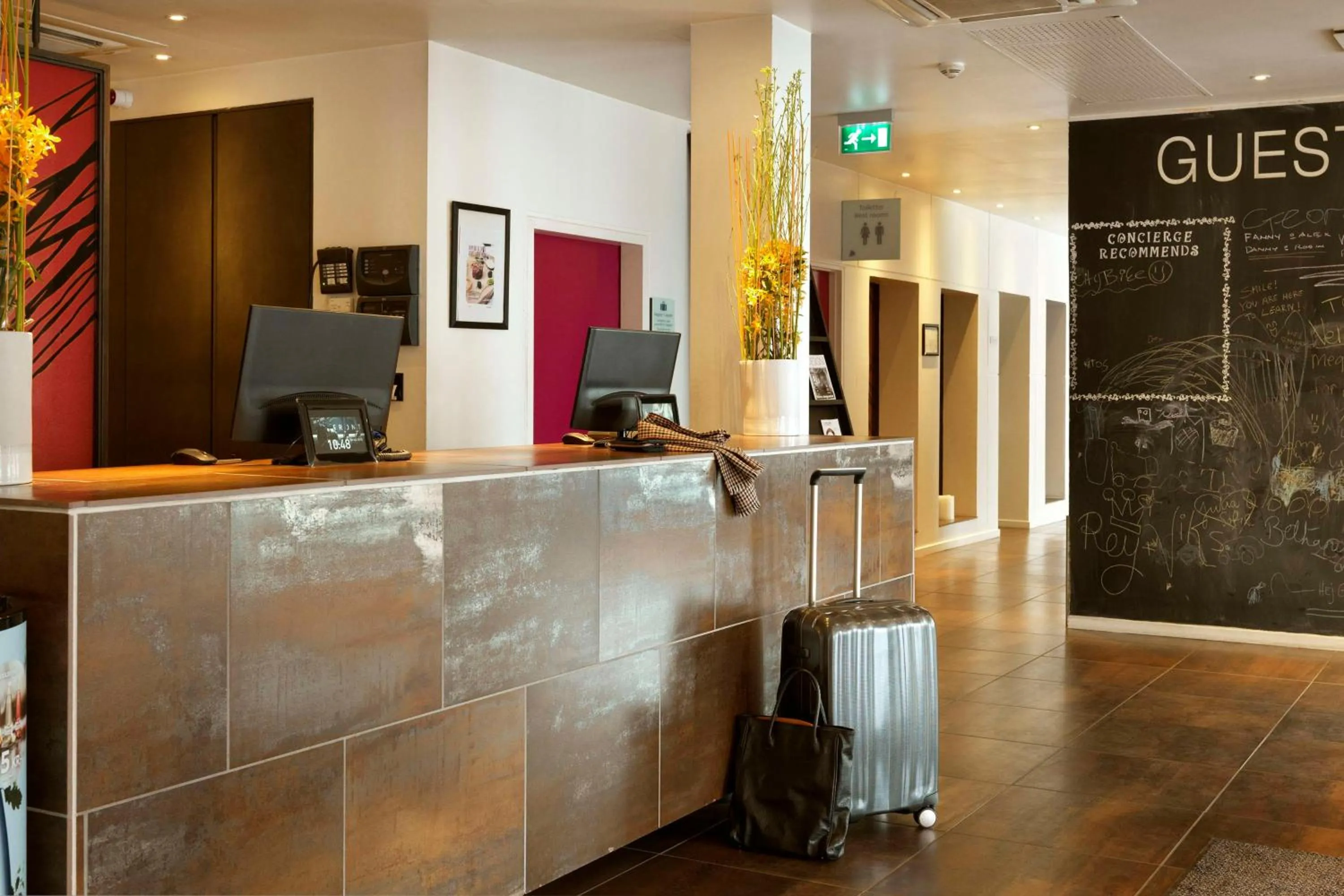 Lobby or reception in Scandic Front