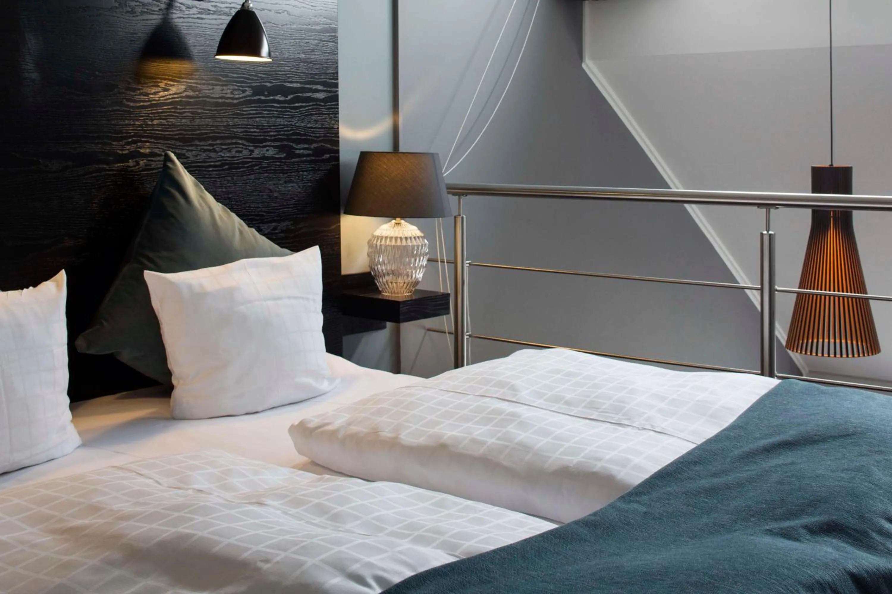 Bedroom, Bed in Scandic Front