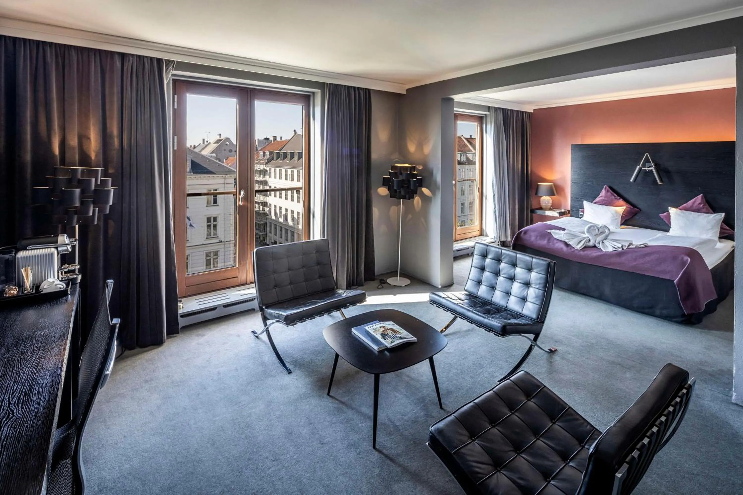 Bedroom, Bed in Scandic Front