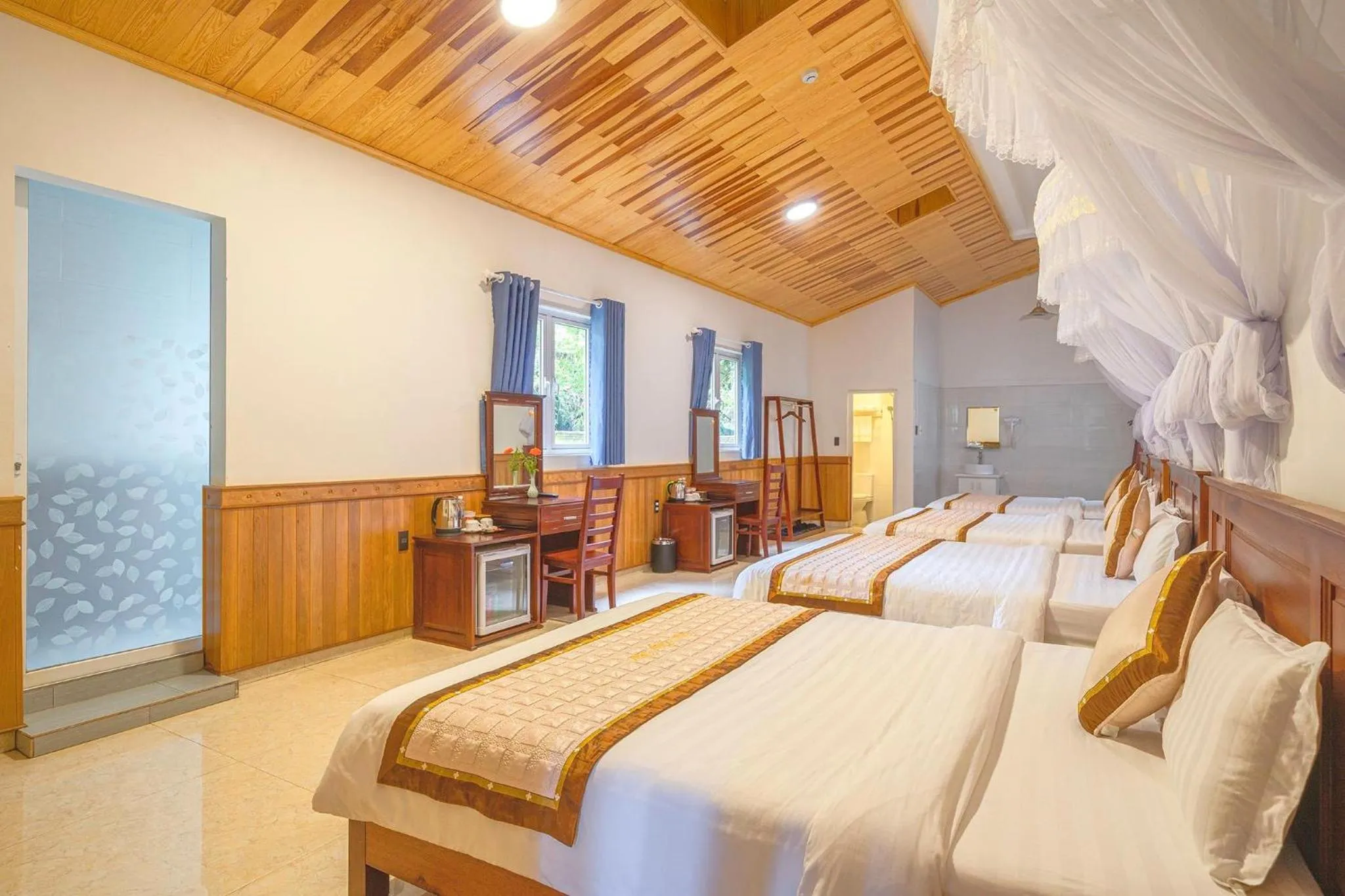 Bed in Dieu Thong Hotel