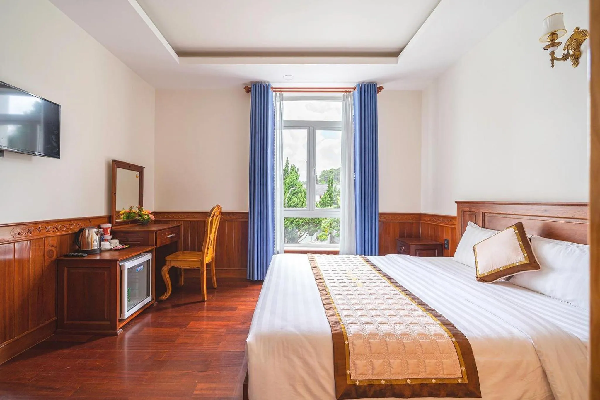 Bed in Dieu Thong Hotel