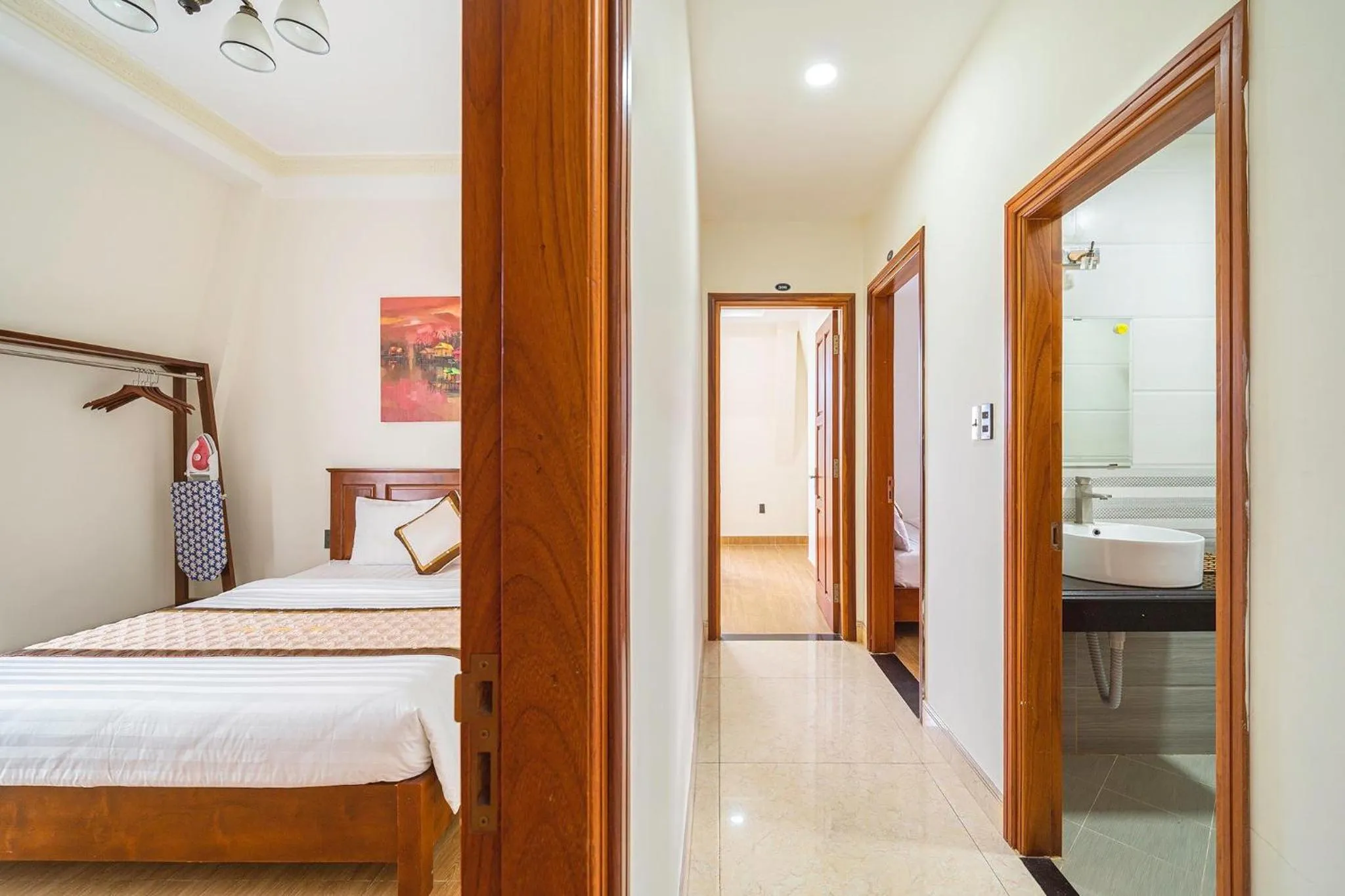 Bed in Dieu Thong Hotel