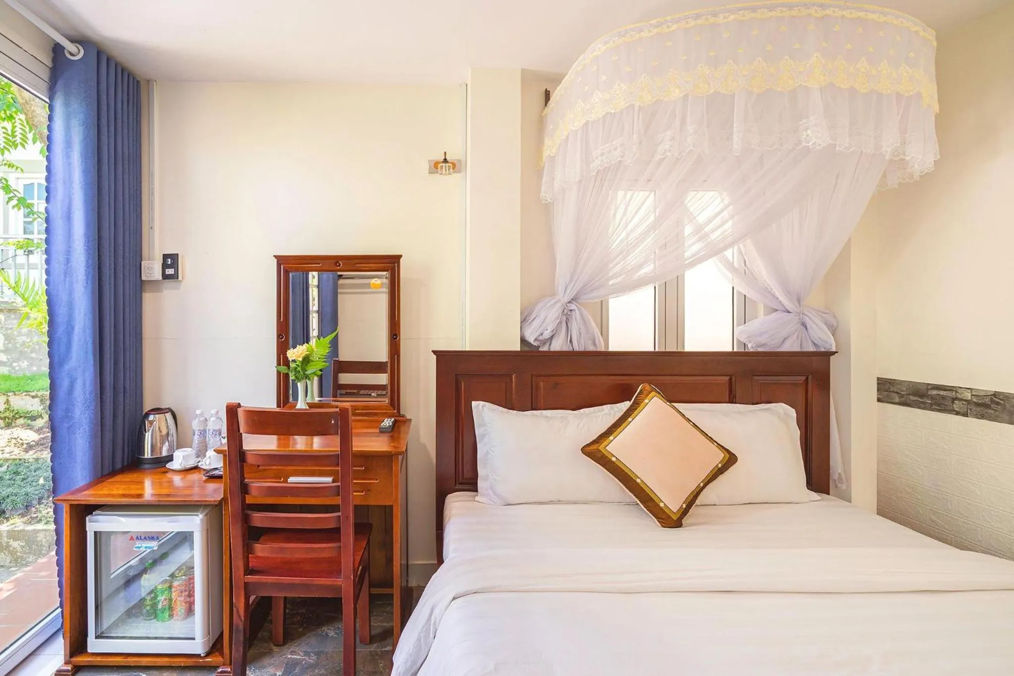 Bed in Dieu Thong Hotel