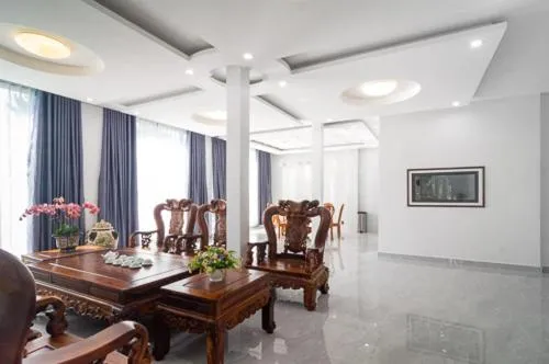 Living room in Dieu Thong Hotel