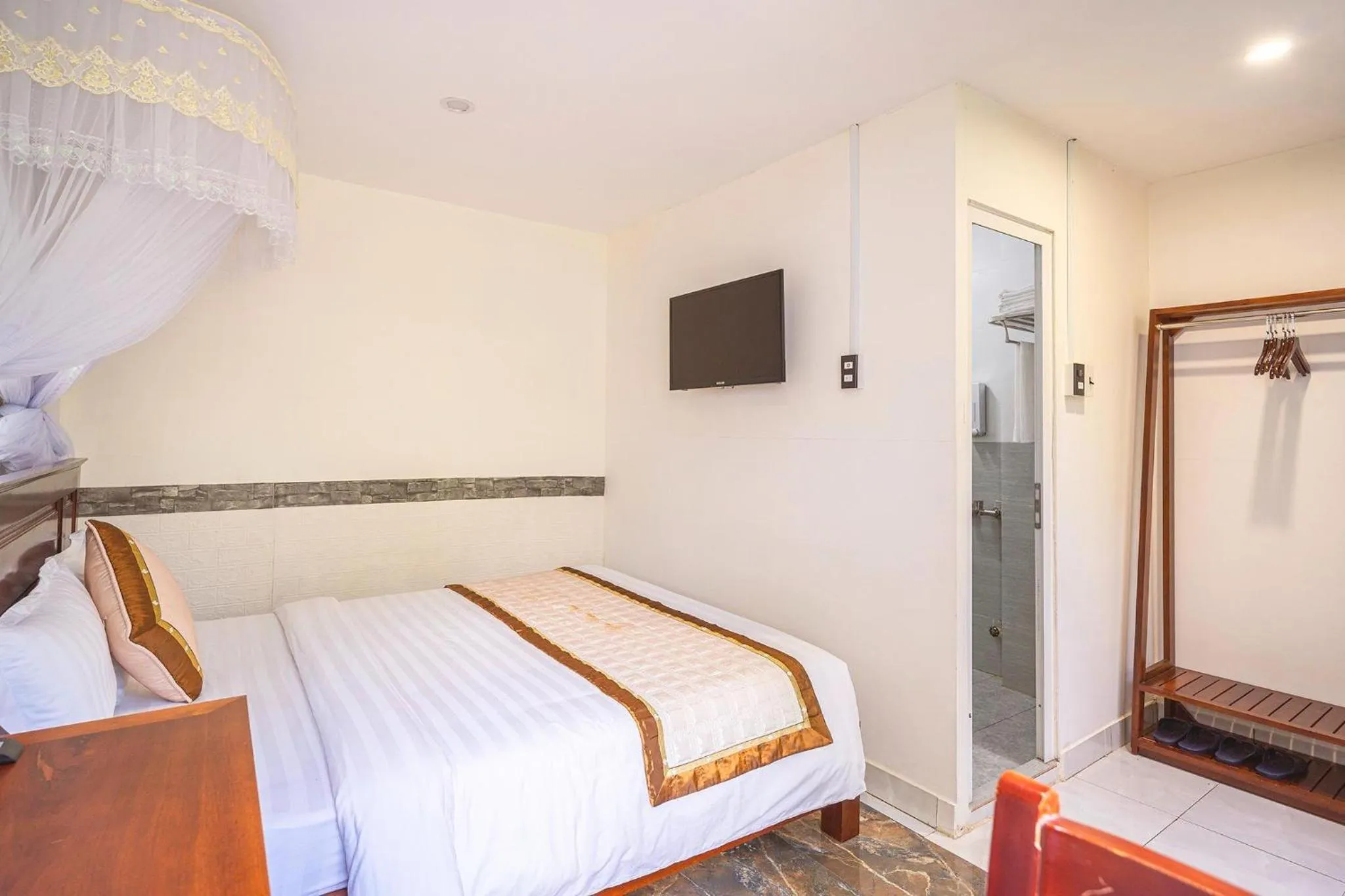 Bed in Dieu Thong Hotel