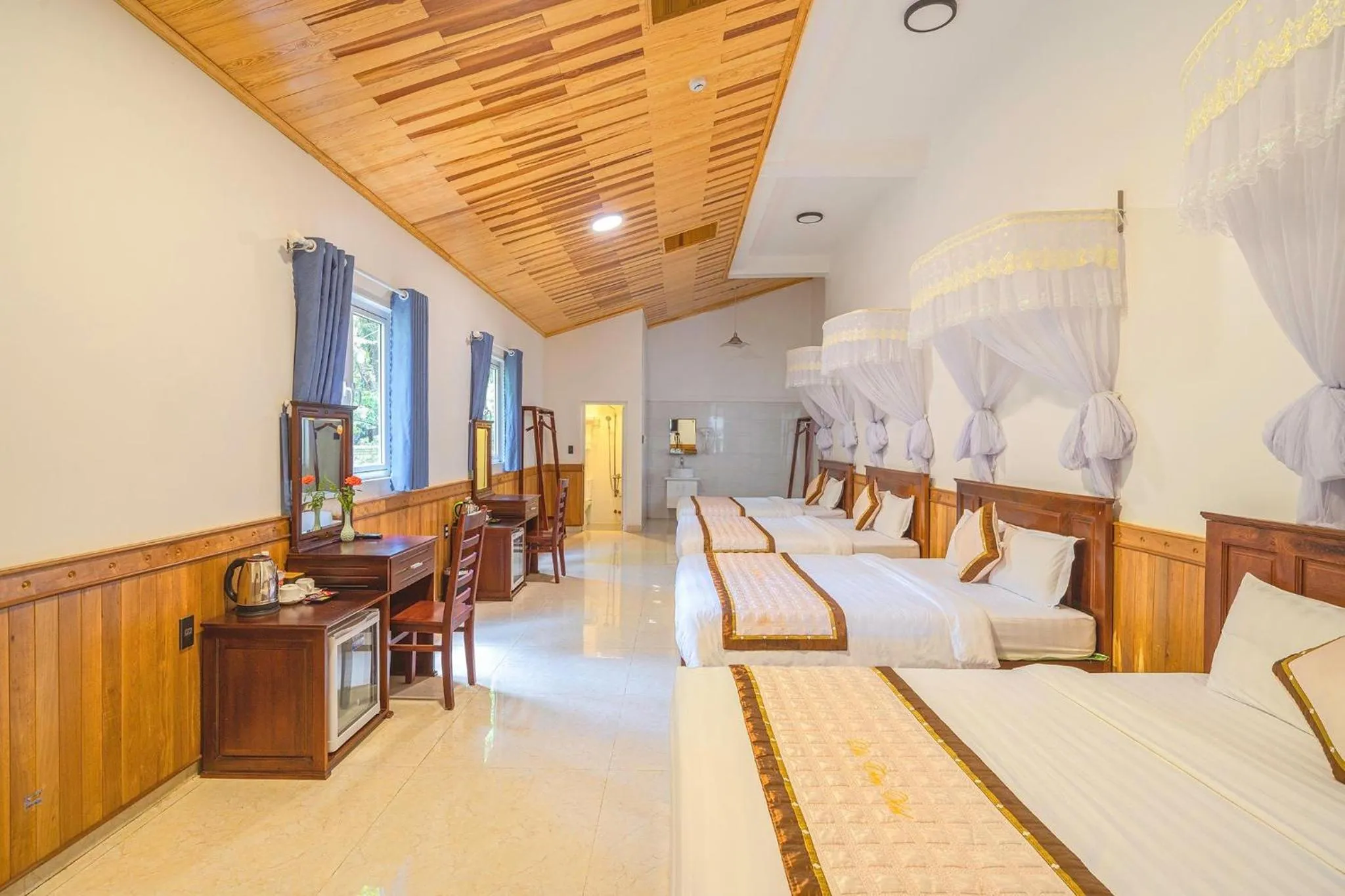 Bed in Dieu Thong Hotel