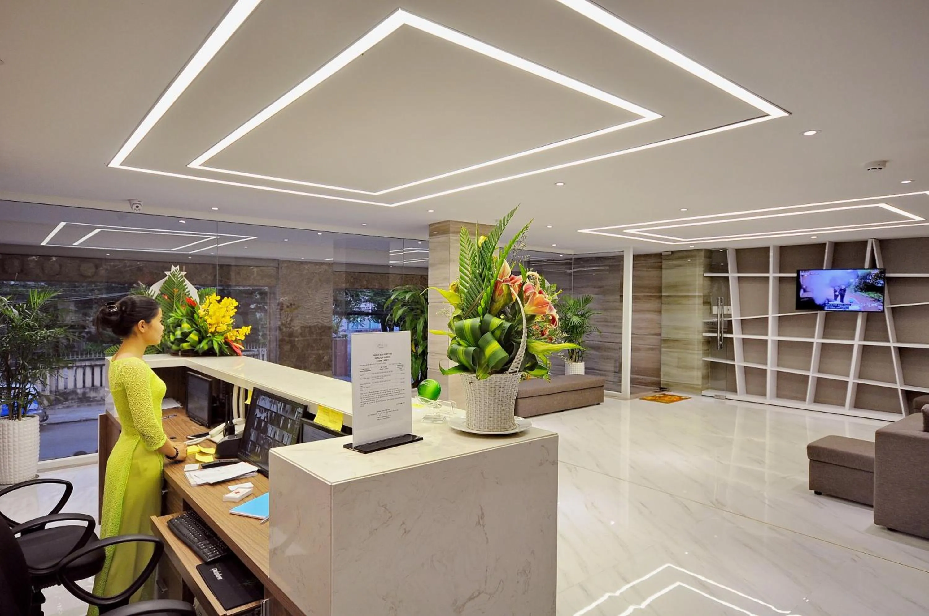 Lobby or reception in For You Hotel