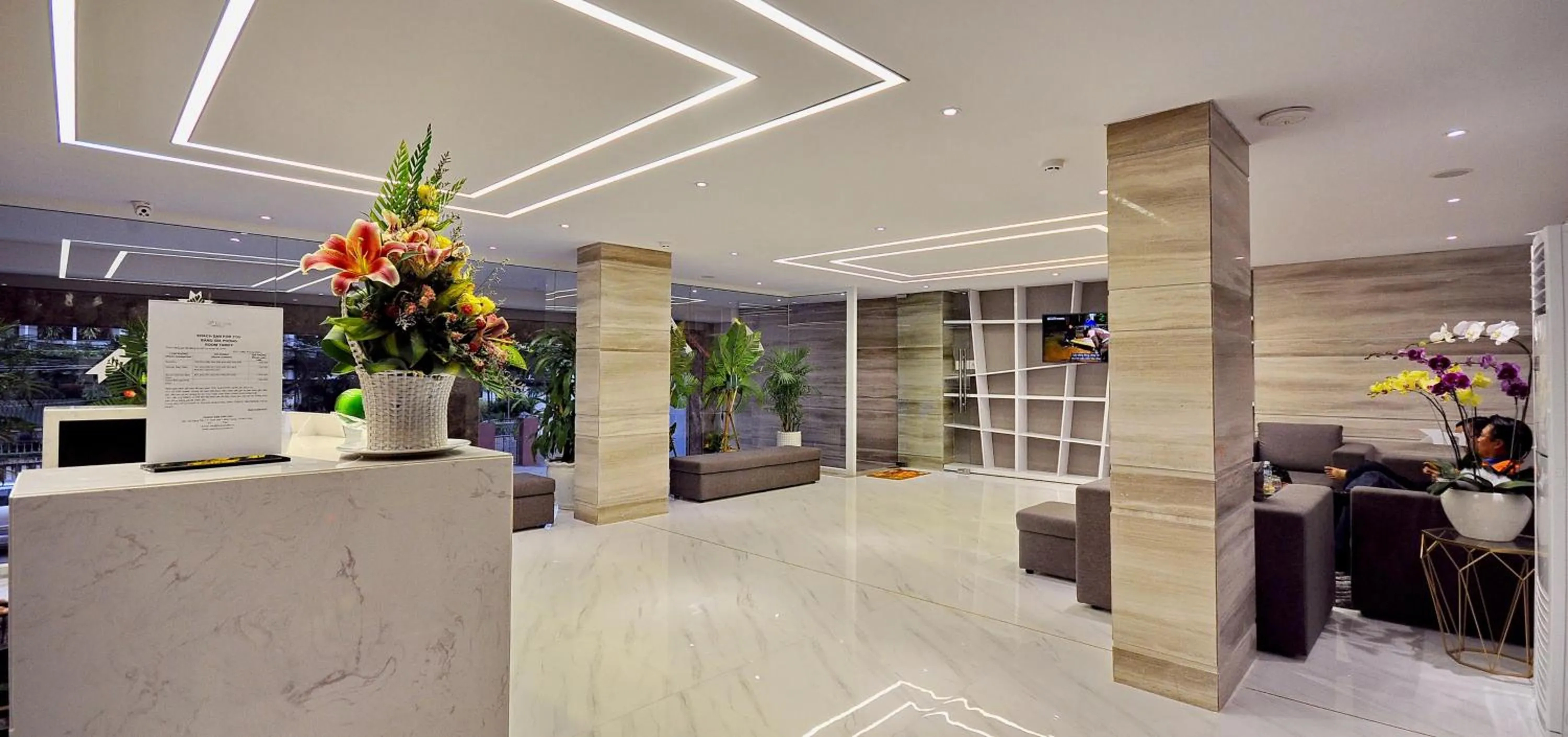 Lobby or reception in For You Hotel