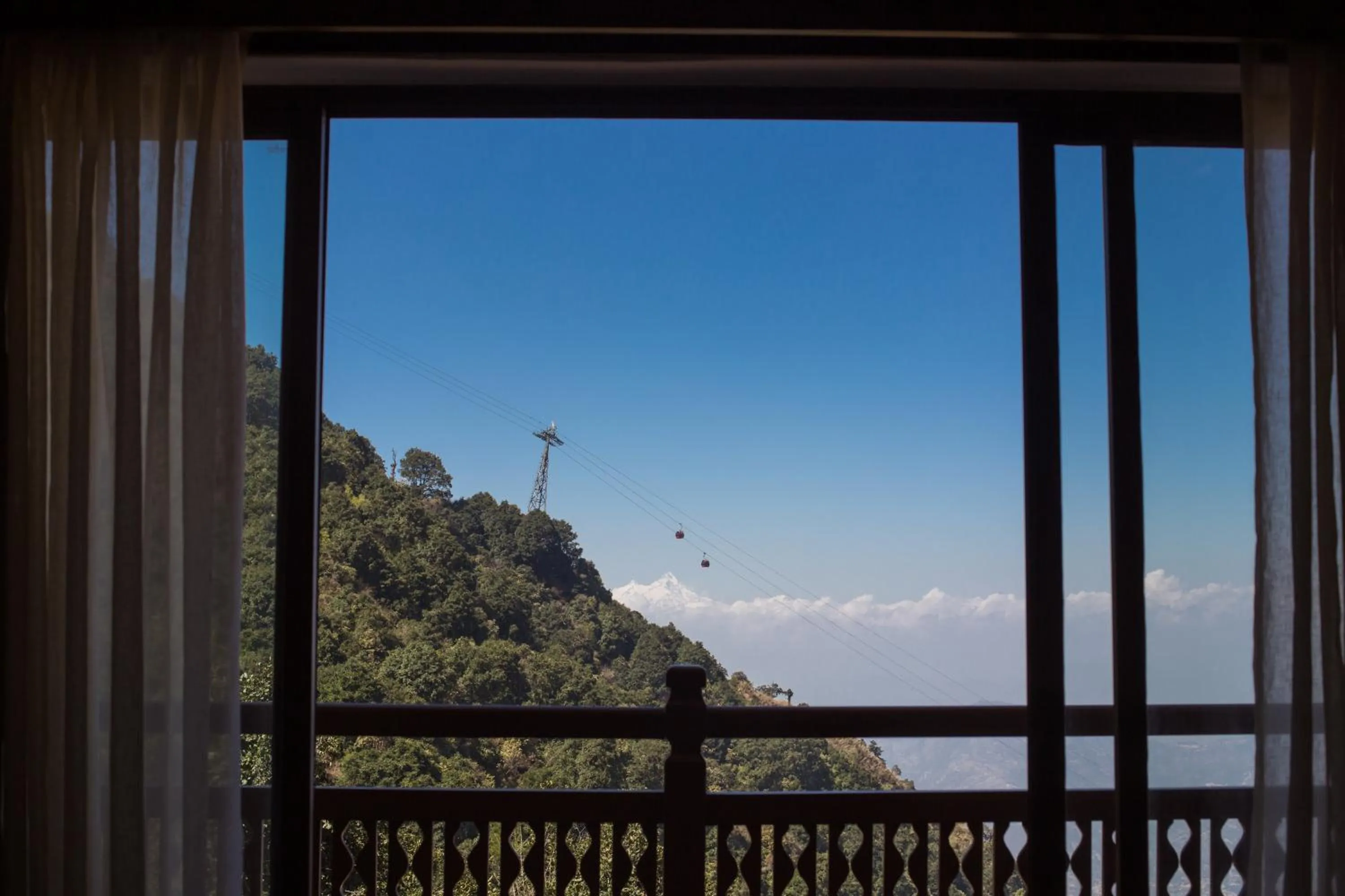 Balcony/Terrace in Chandragiri Hills Resort Kathmandu-Luxury in the Clouds