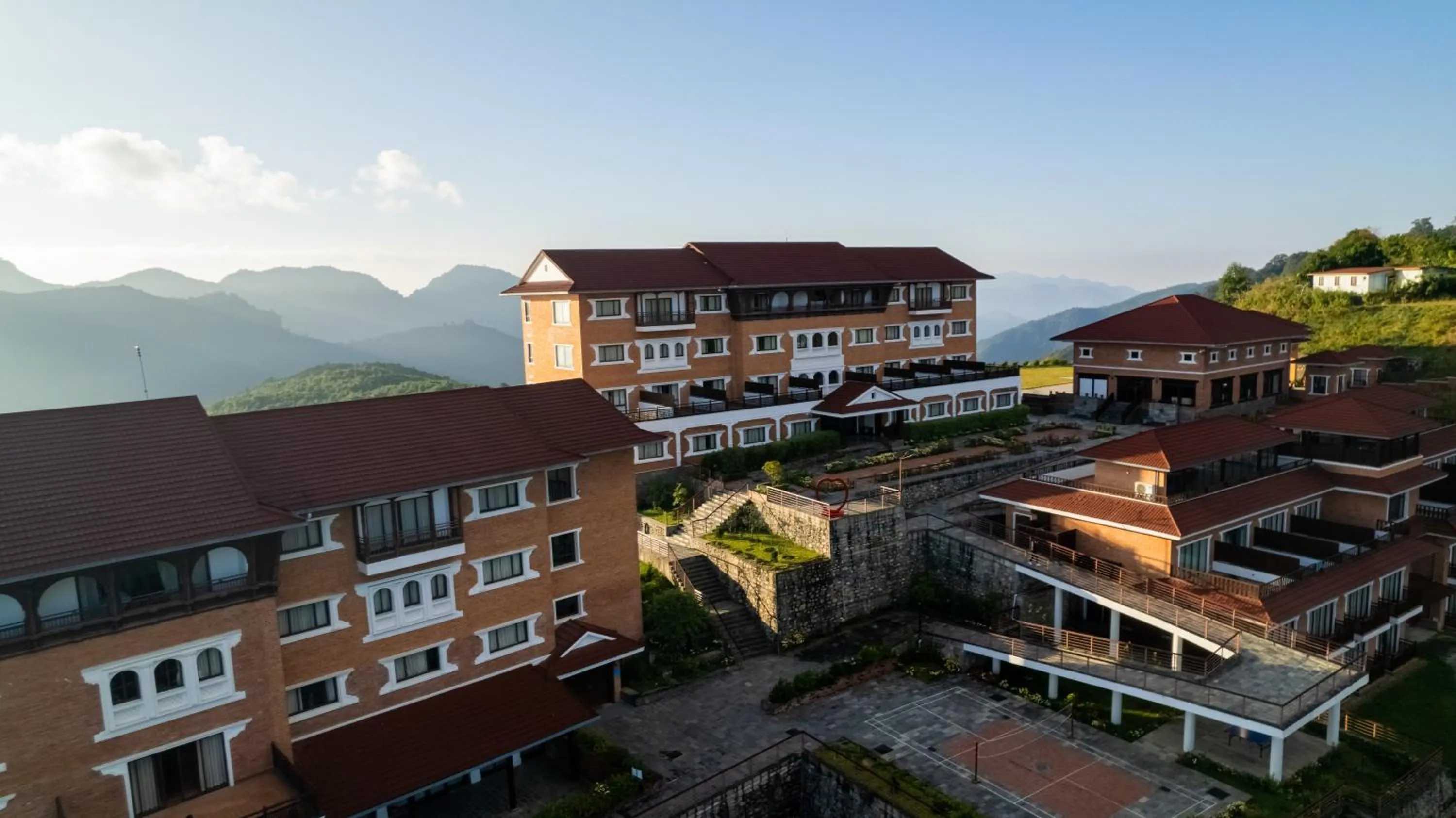 Property building in Chandragiri Hills Resort Kathmandu-Luxury in the Clouds