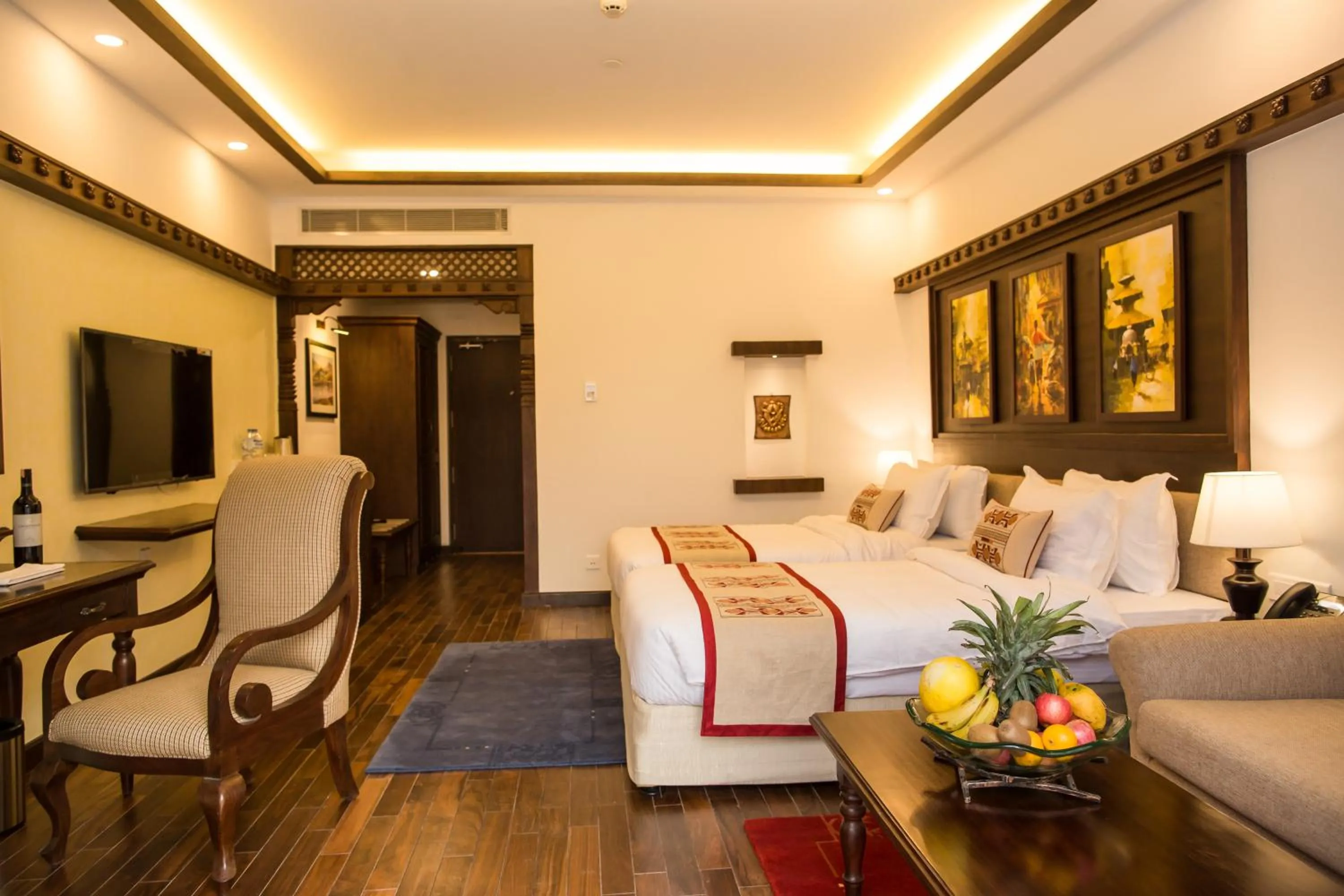 Bedroom, Bed in Chandragiri Hills Resort Kathmandu-Luxury in the Clouds