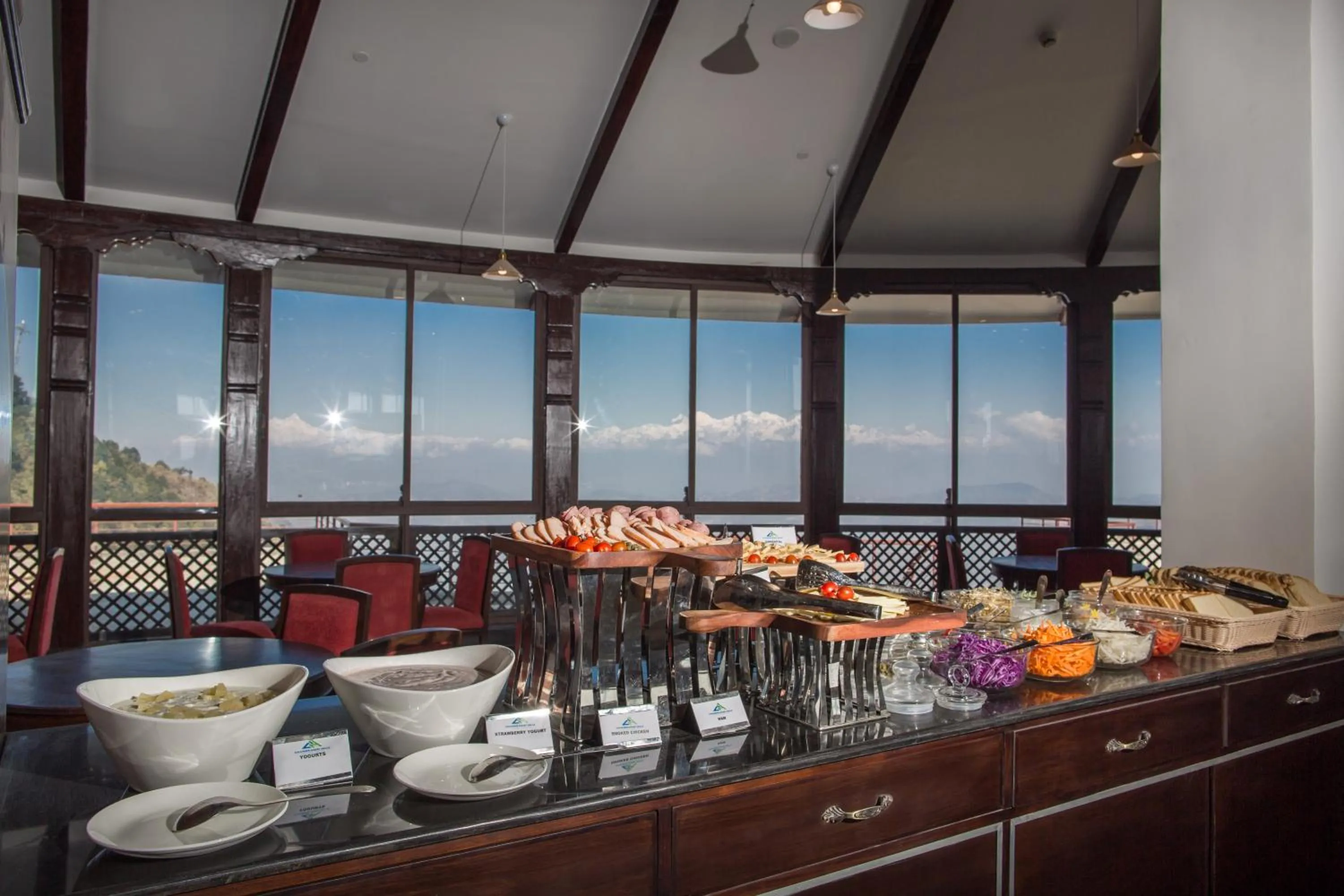 Restaurant/places to eat in Chandragiri Hills Resort Kathmandu-Luxury in the Clouds