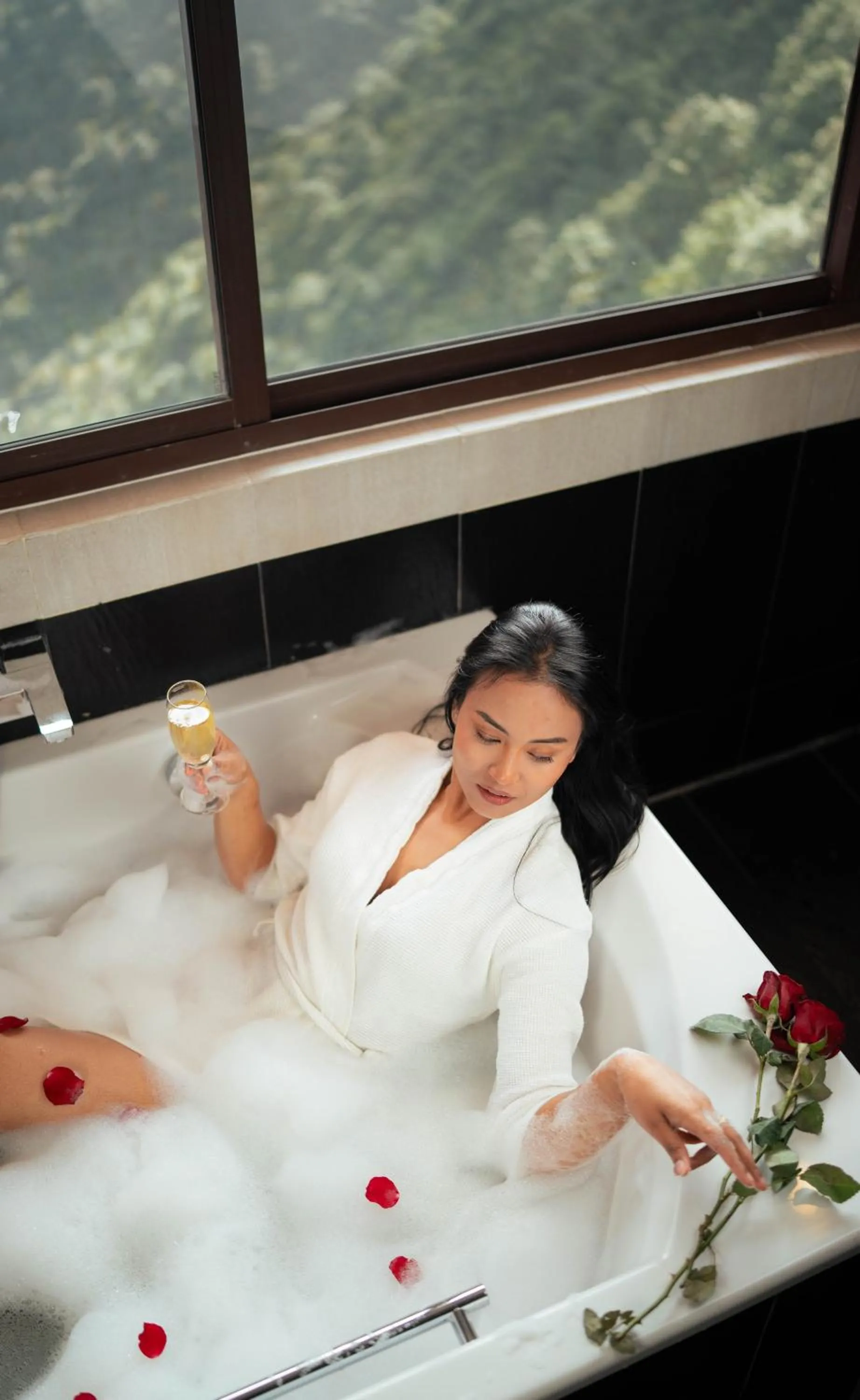 Bathroom in Chandragiri Hills Resort Kathmandu-Luxury in the Clouds