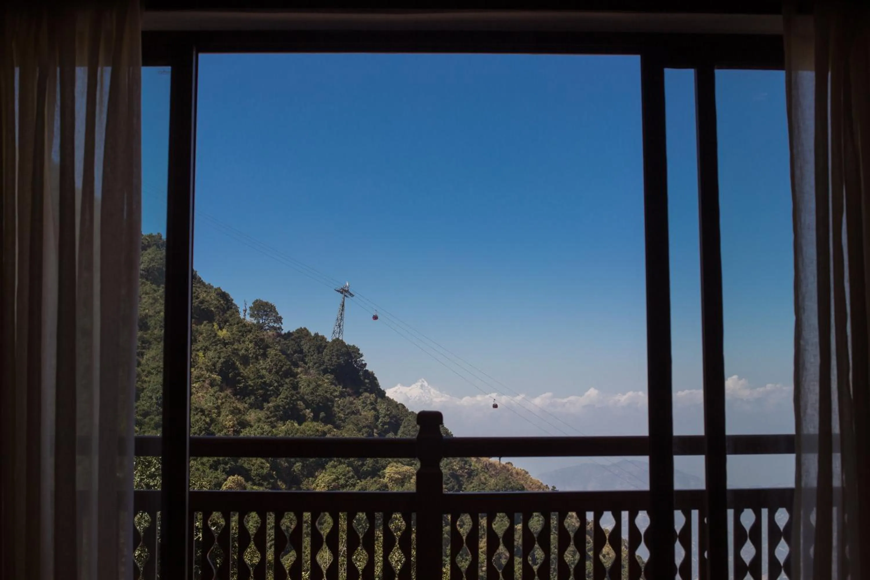 Balcony/Terrace in Chandragiri Hills Resort Kathmandu-Luxury in the Clouds