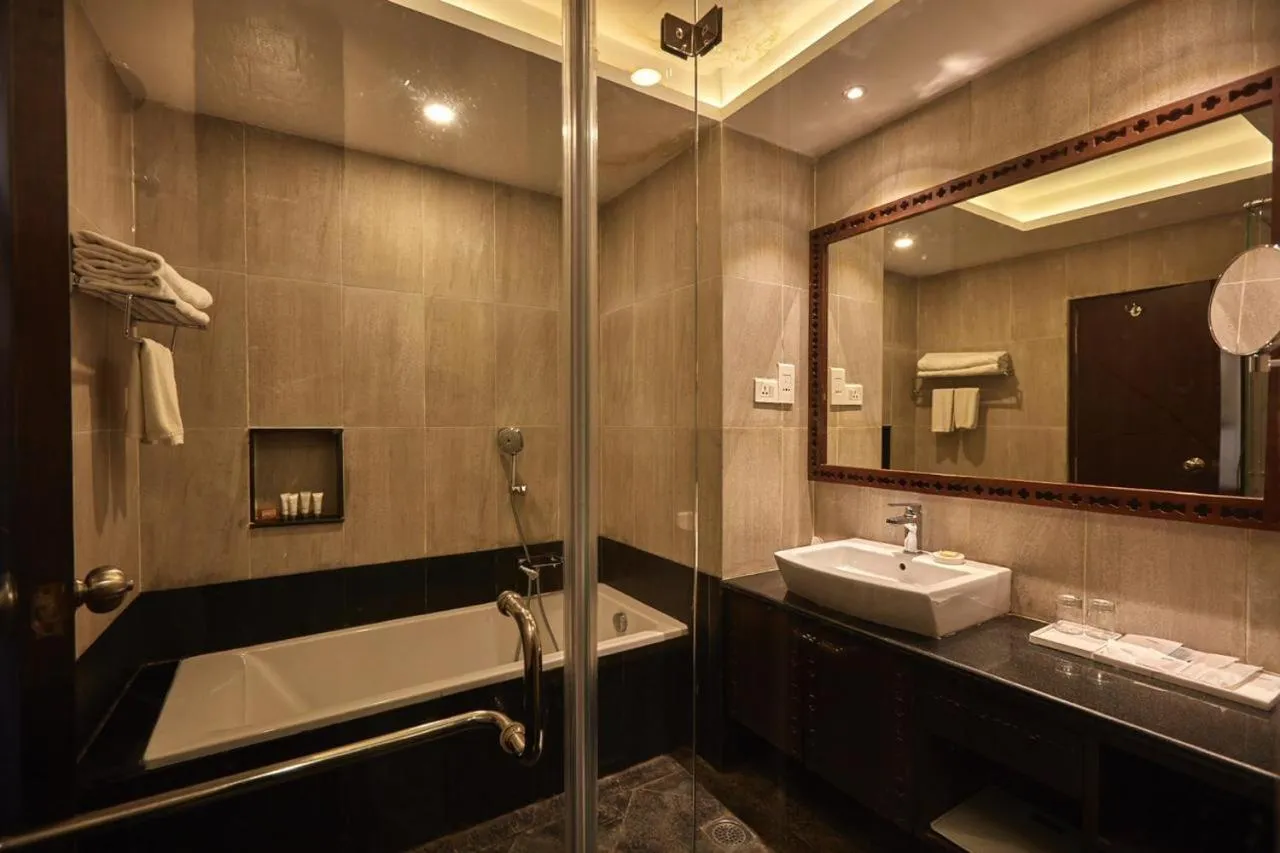 Bathroom in Chandragiri Hills Resort Kathmandu-Luxury in the Clouds