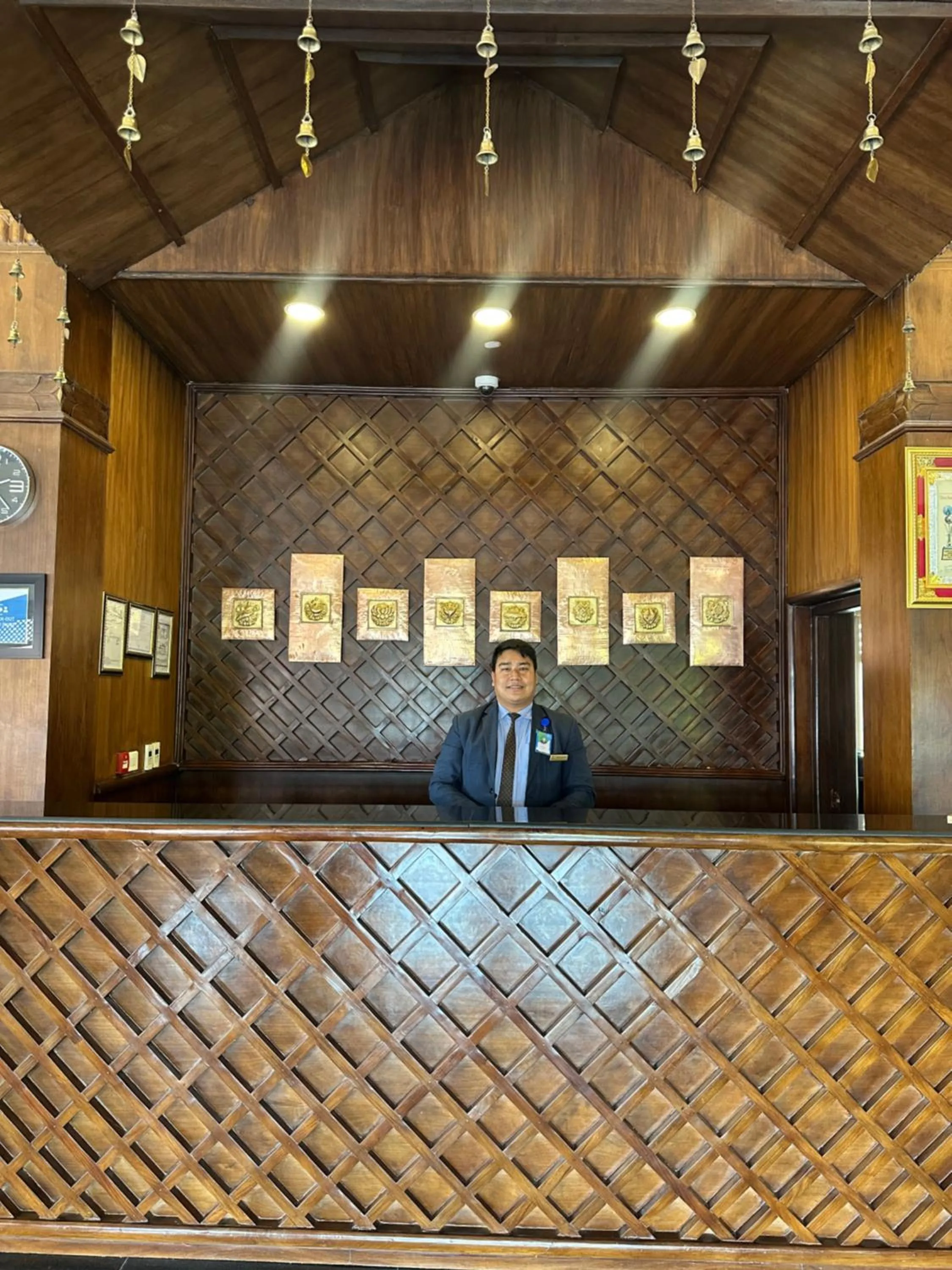 Lobby or reception in Chandragiri Hills Resort Kathmandu-Luxury in the Clouds