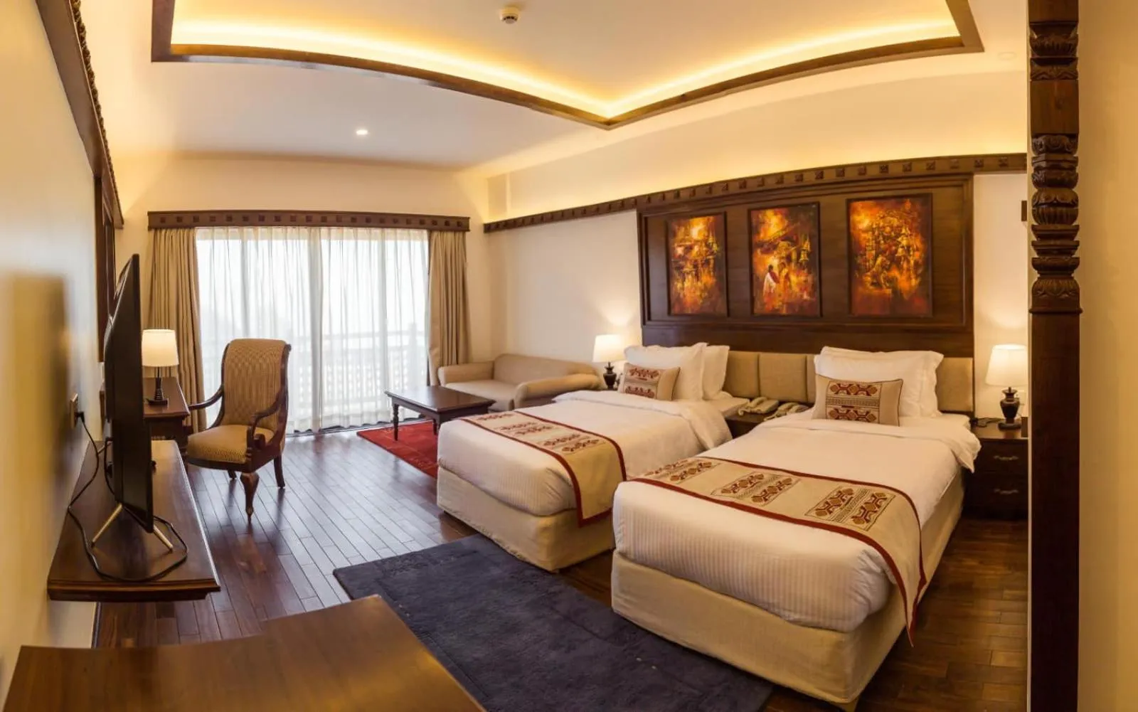 Bedroom, Bed in Chandragiri Hills Resort Kathmandu-Luxury in the Clouds