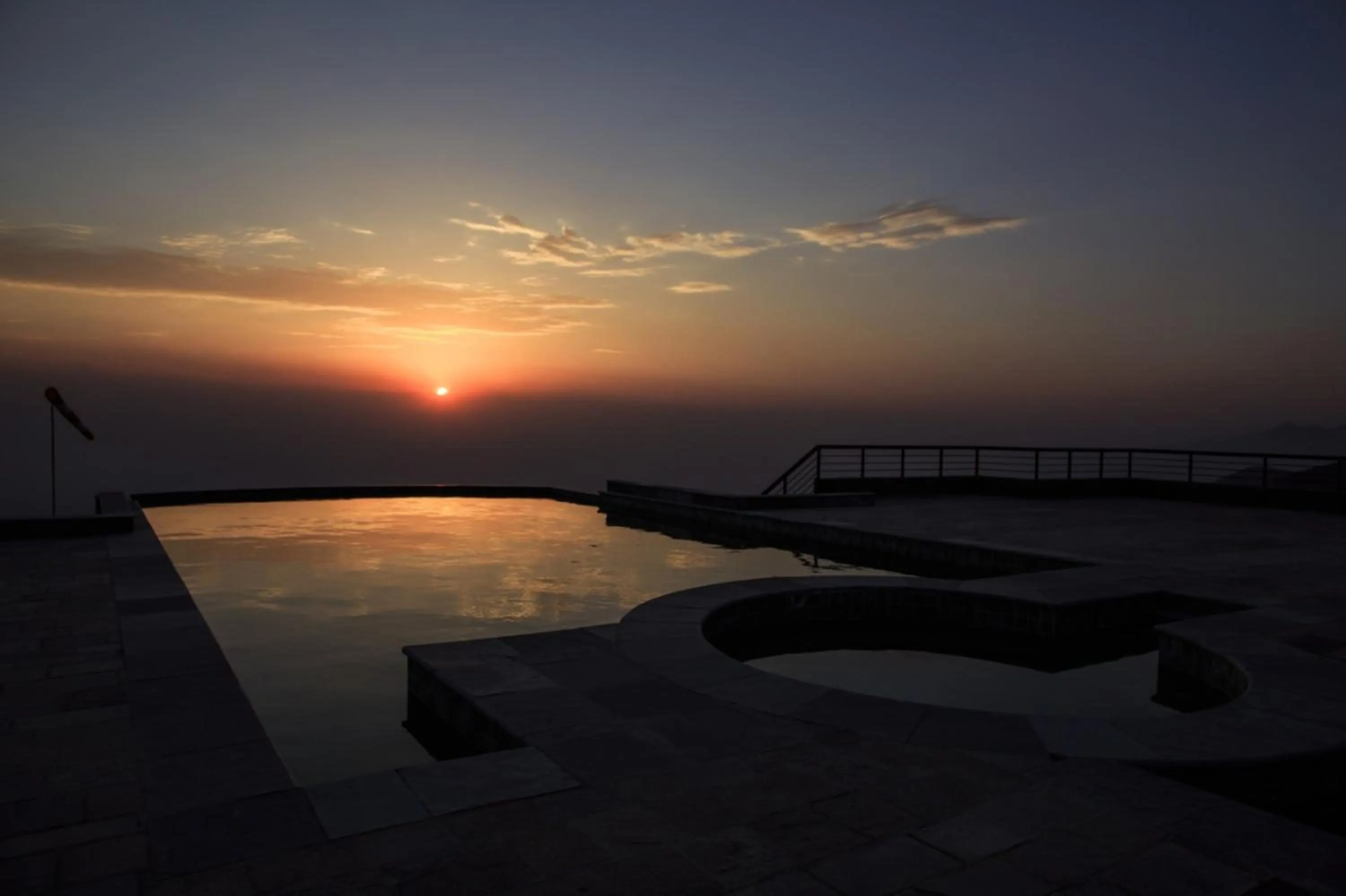 Pool view in Chandragiri Hills Resort Kathmandu-Luxury in the Clouds