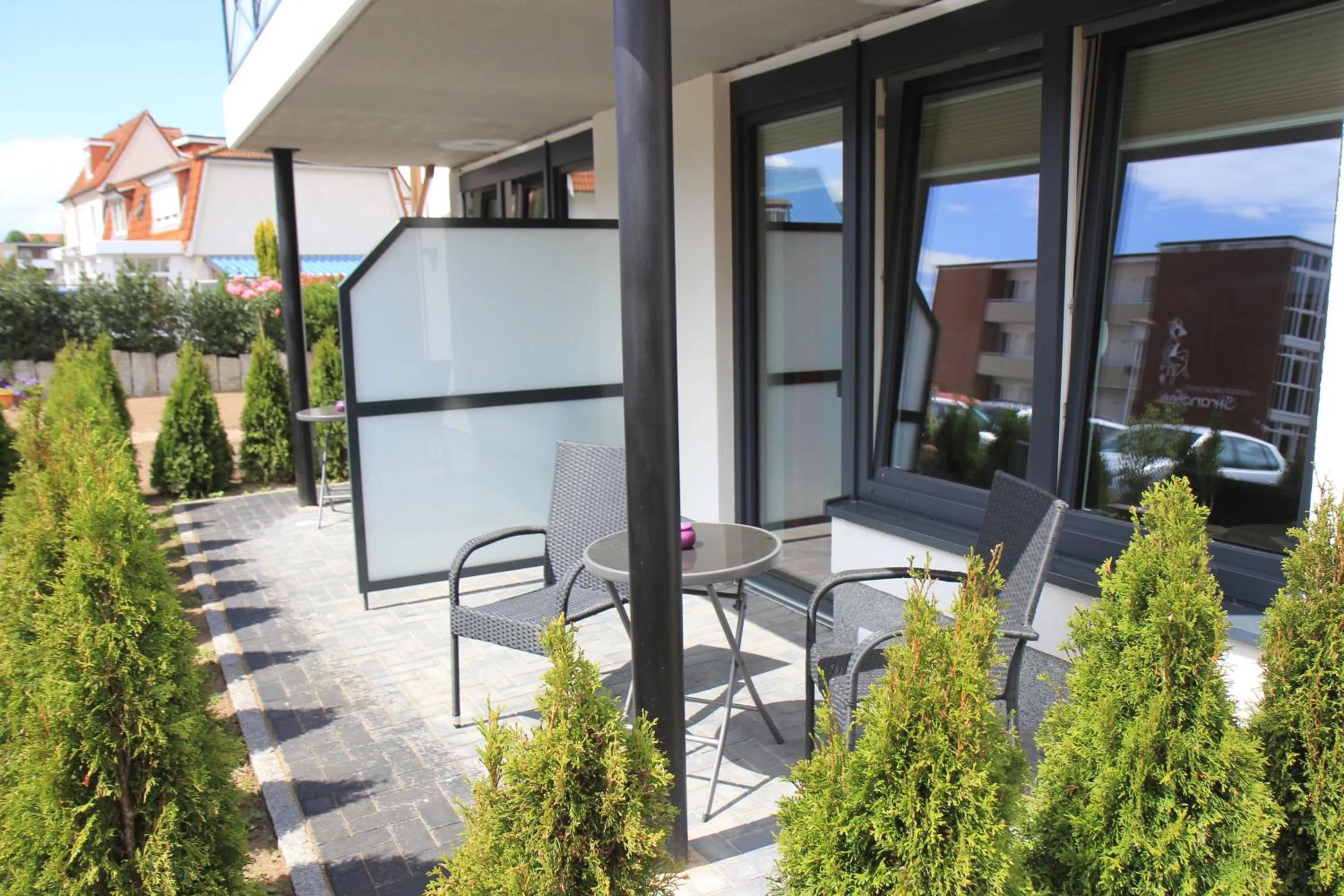 Patio in Hotel Villa Undine