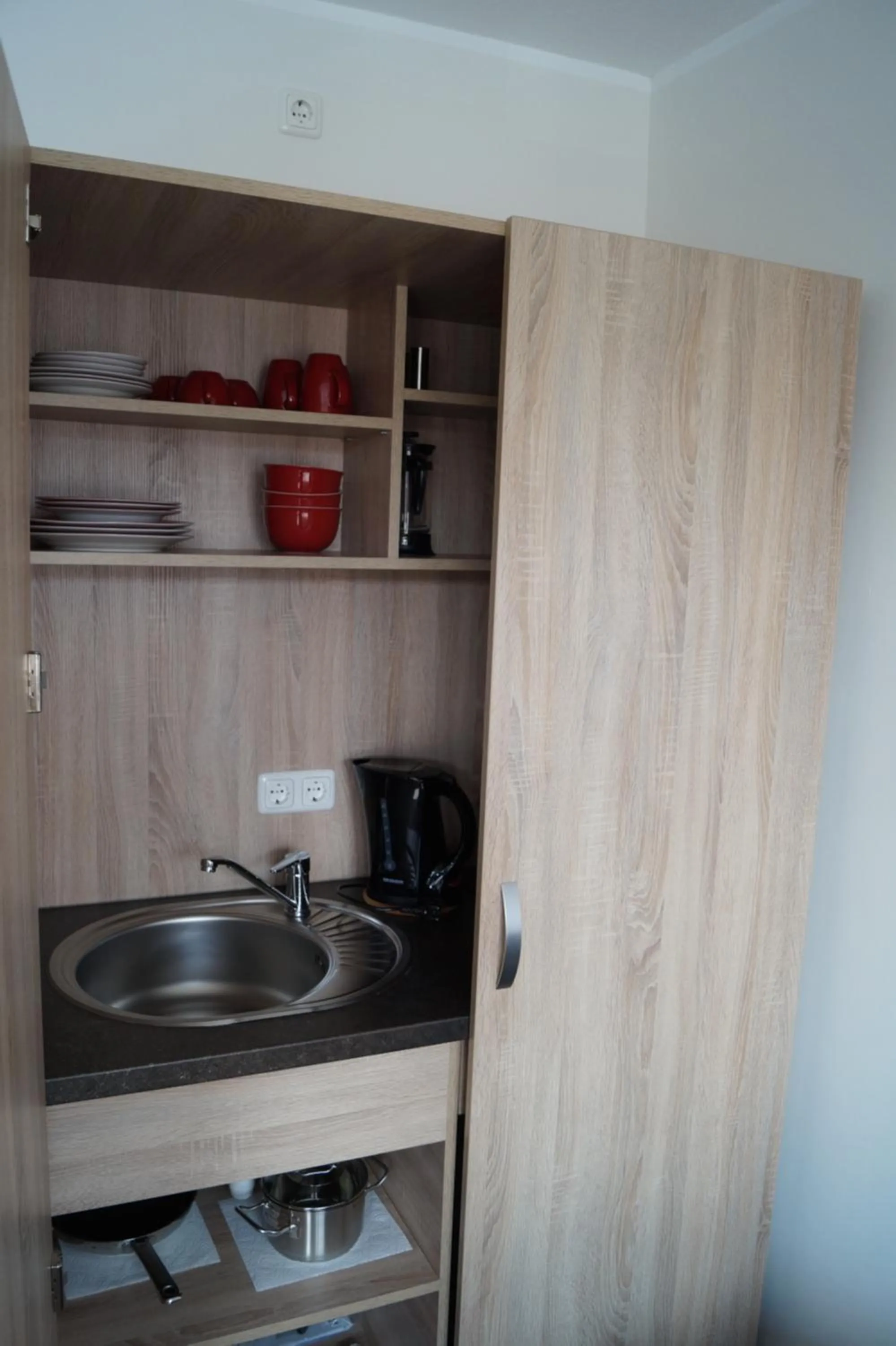 Kitchen or kitchenette in Hotel Villa Undine