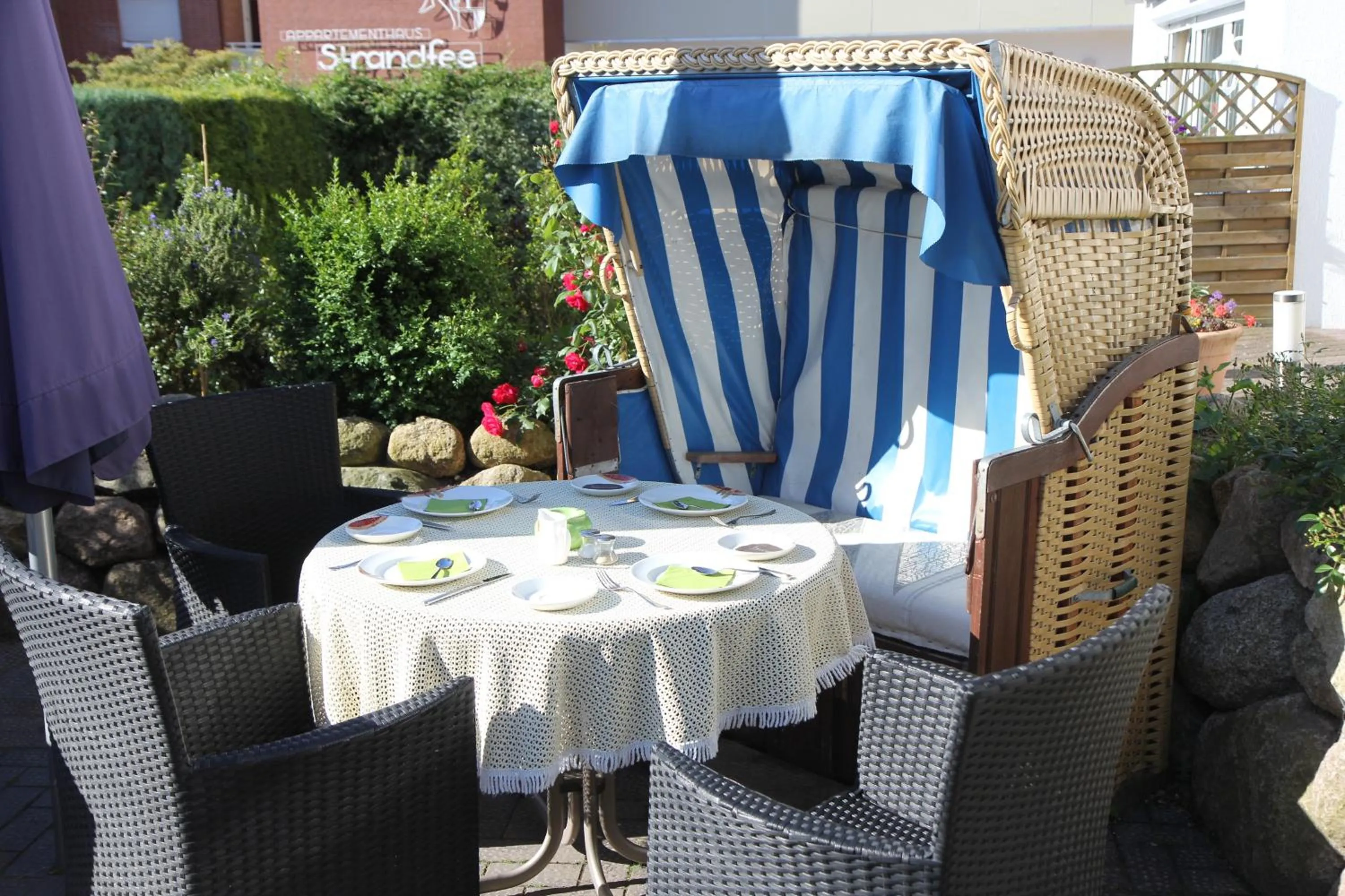 Balcony/Terrace in Hotel Villa Undine