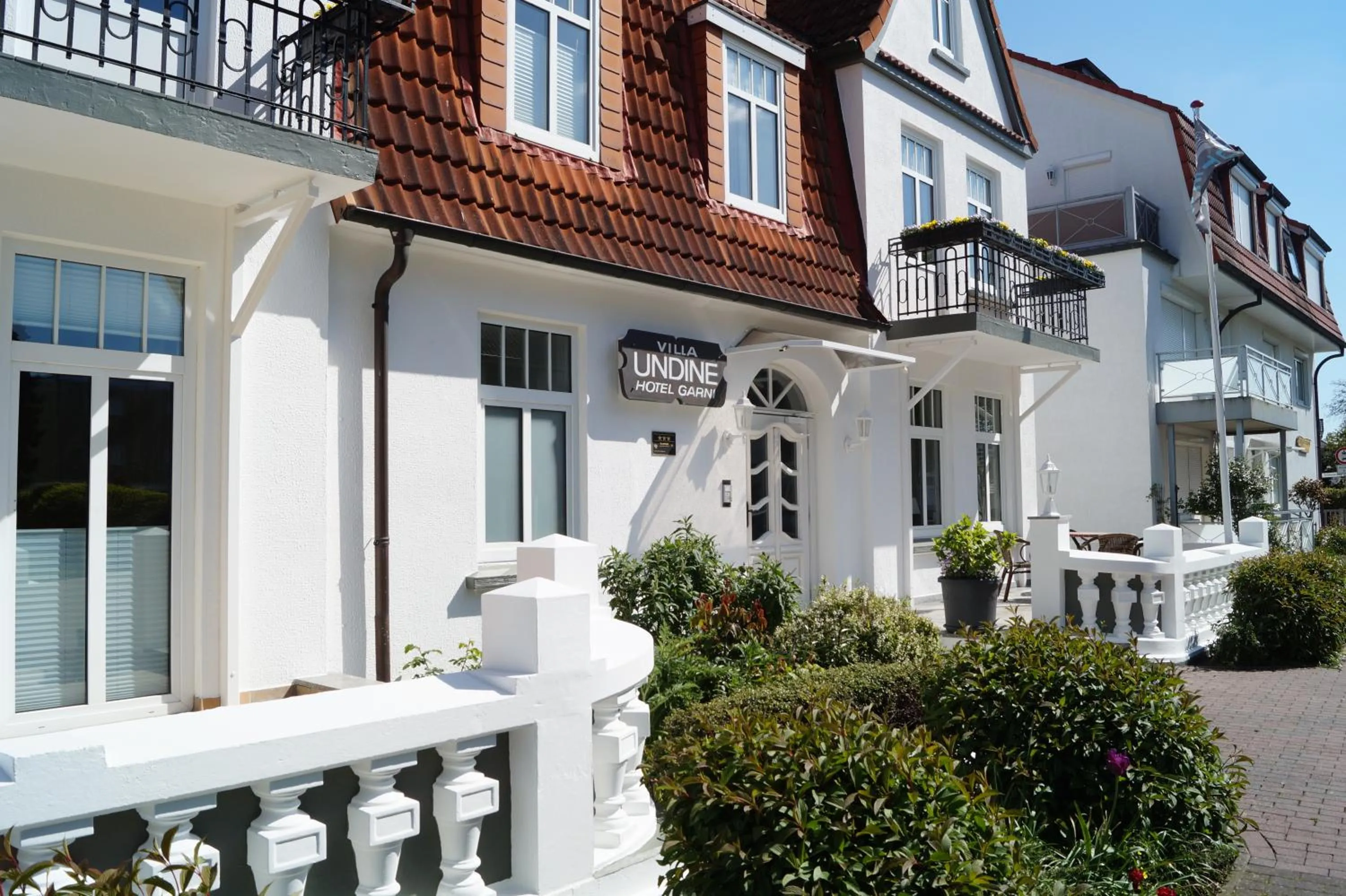 Property building in Hotel Villa Undine