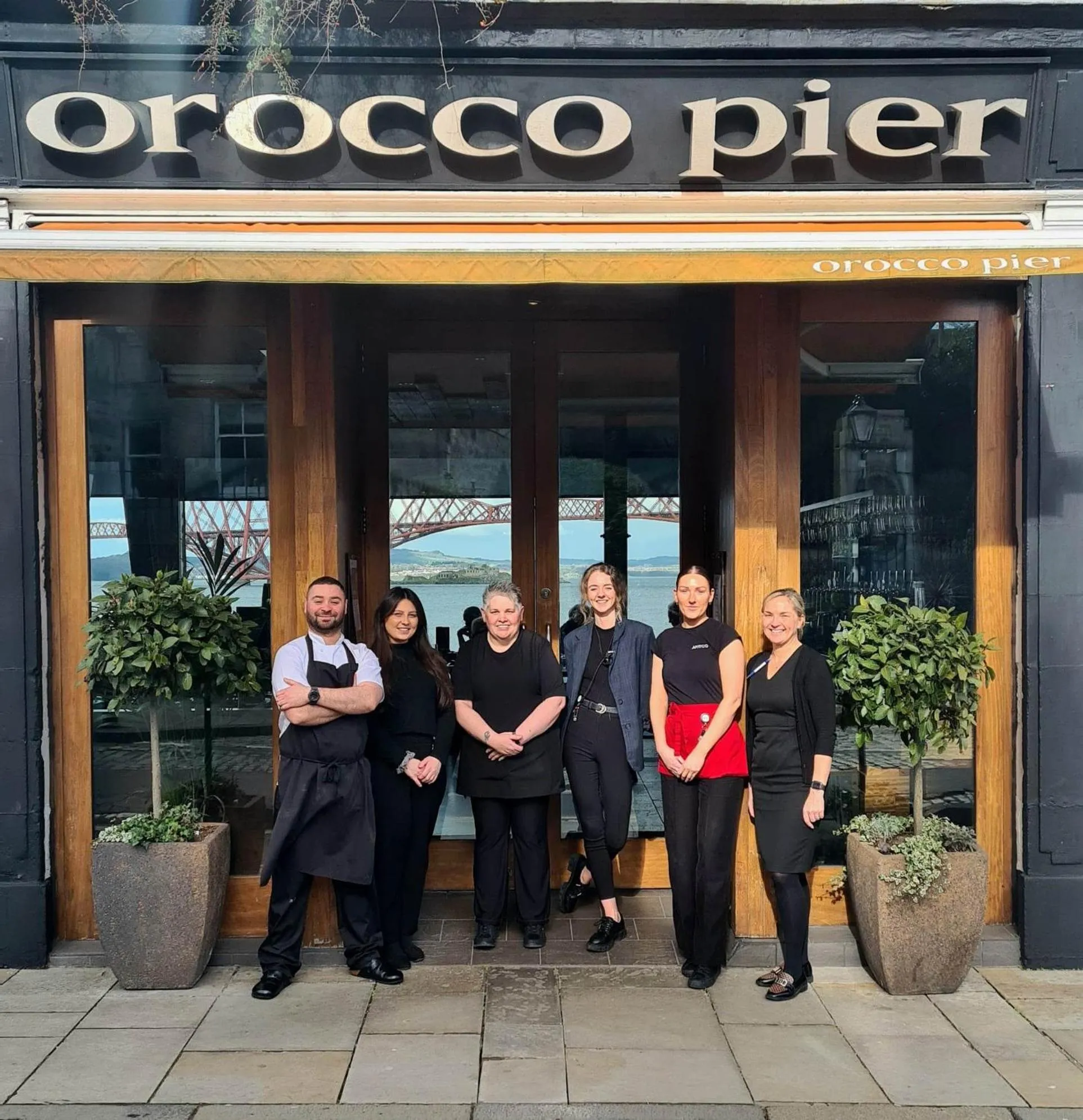 Staff in Orocco Pier
