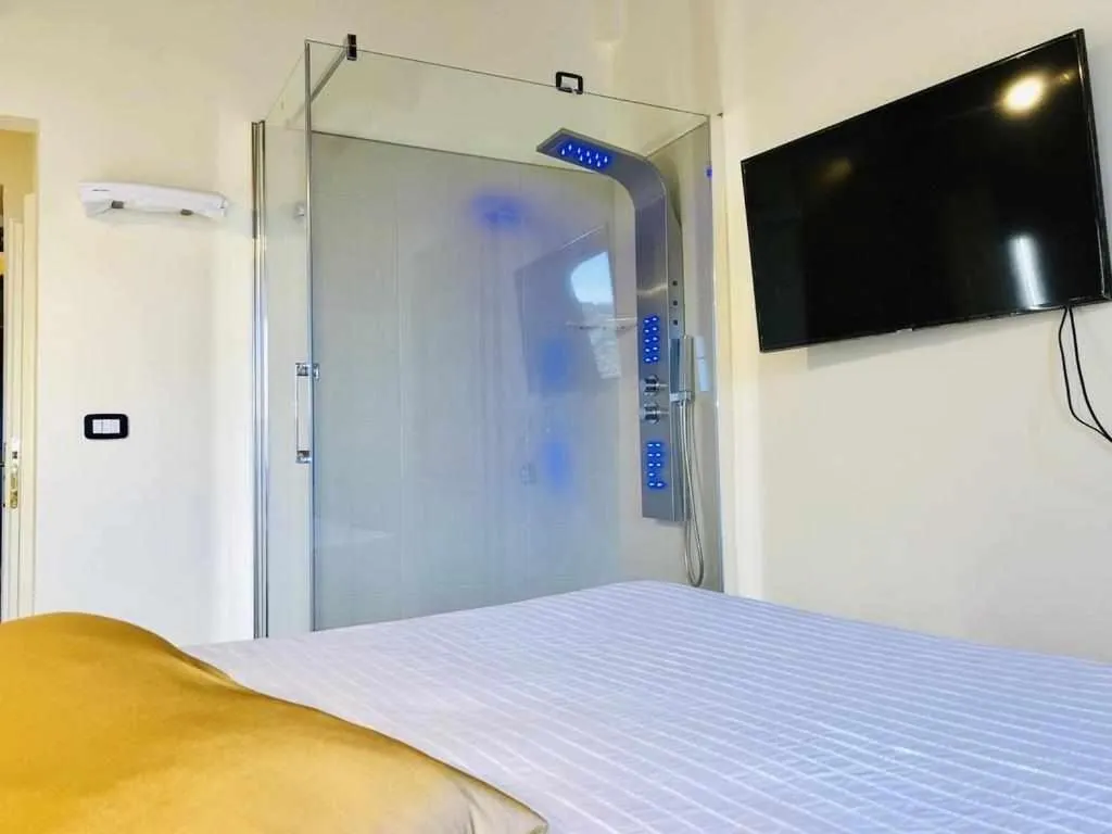 Bed in Mavitur Rooms Assisi