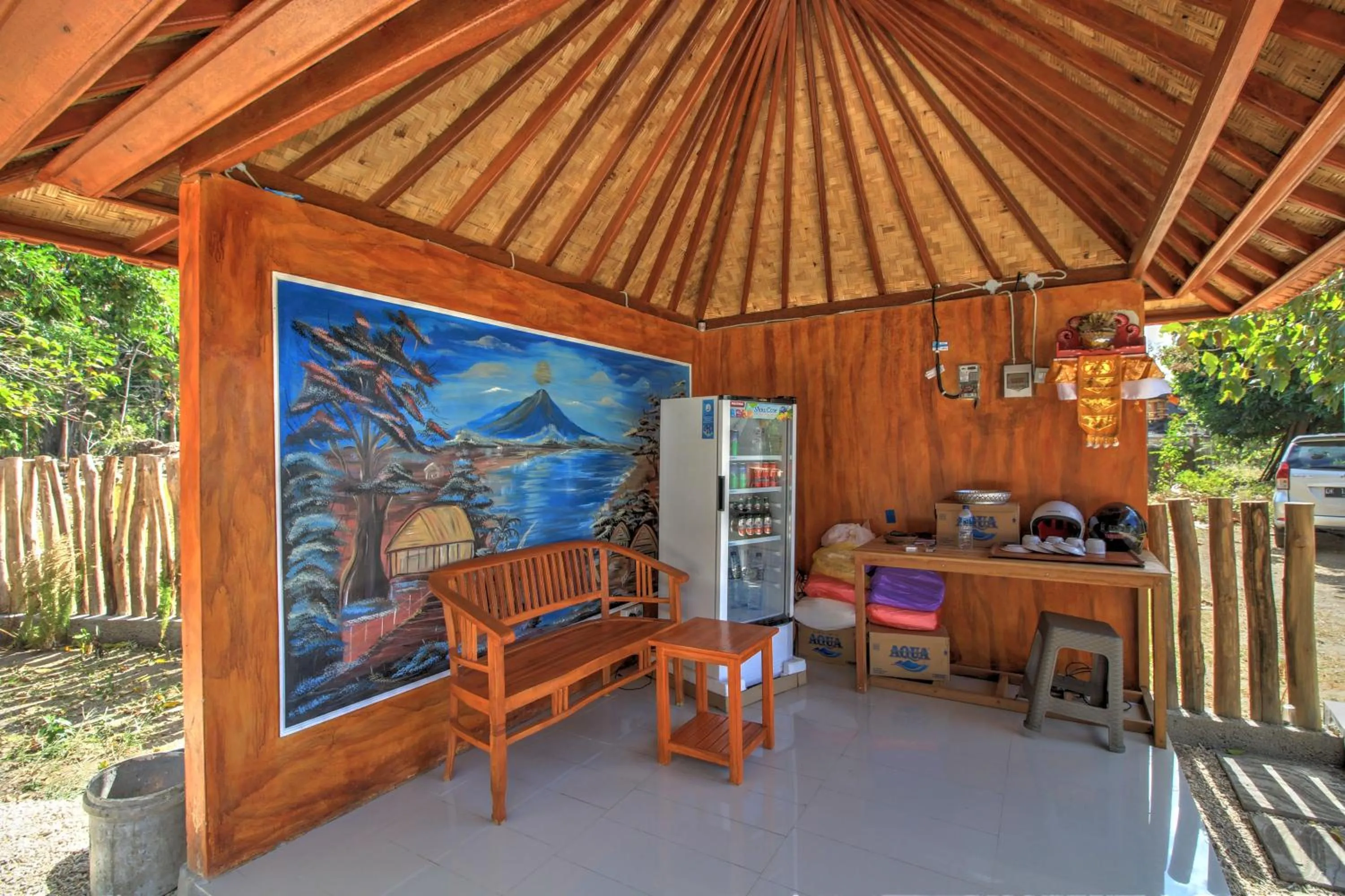 Lobby or reception in MESARI Cottage