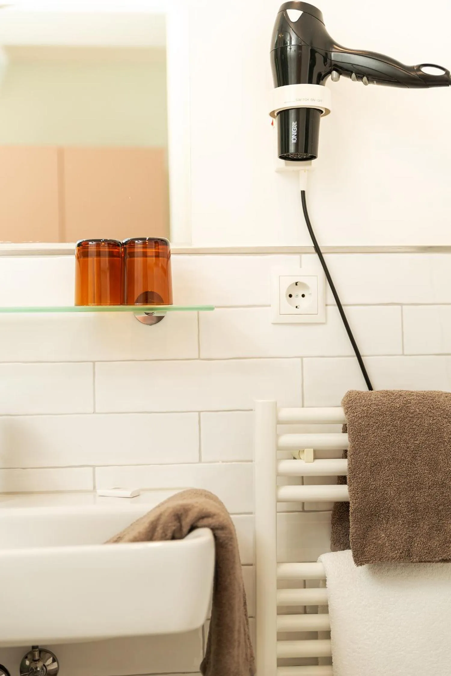 Bathroom in Hotel Alter Kreisbahnhof