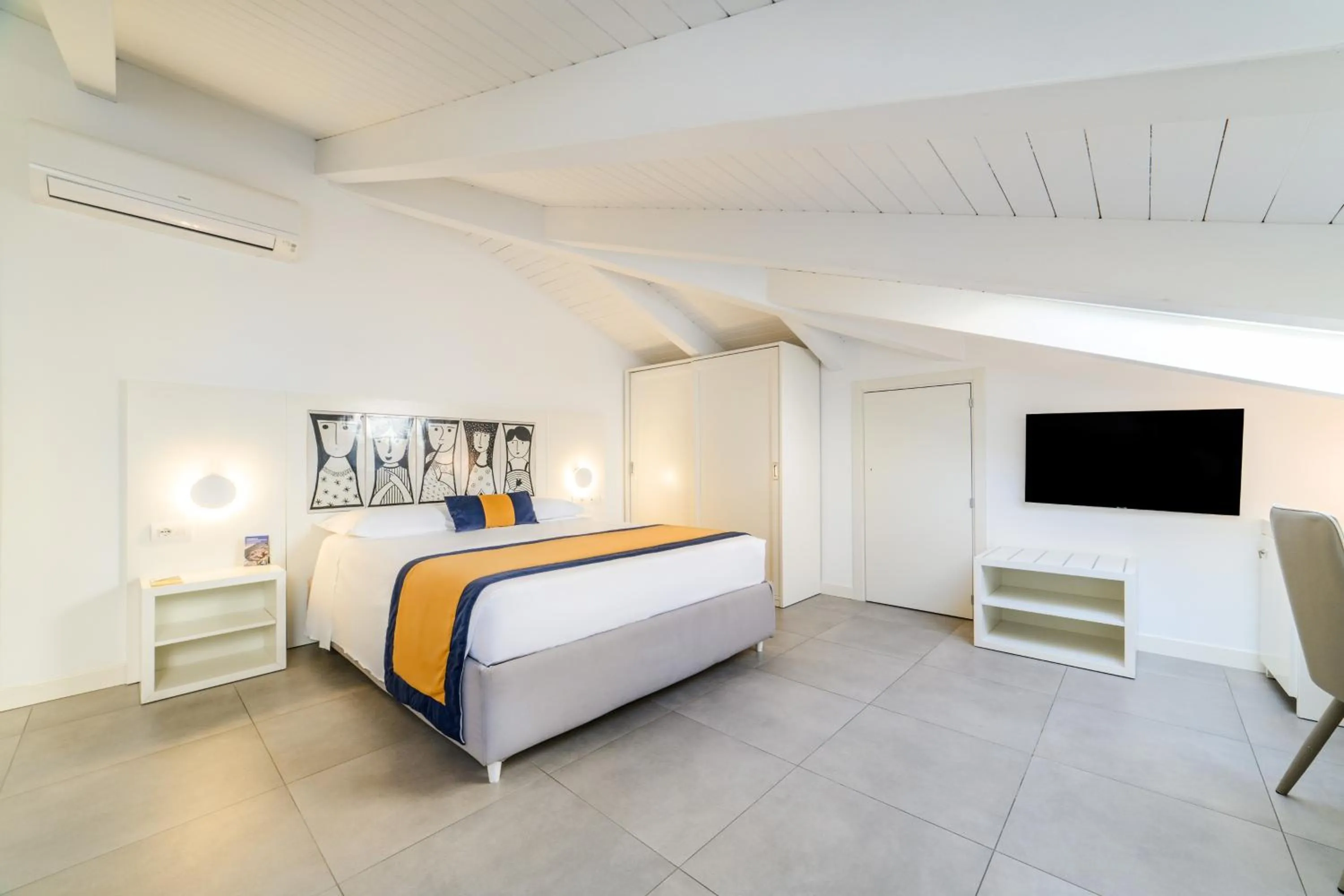 Bed in Zia Pupetta Suites