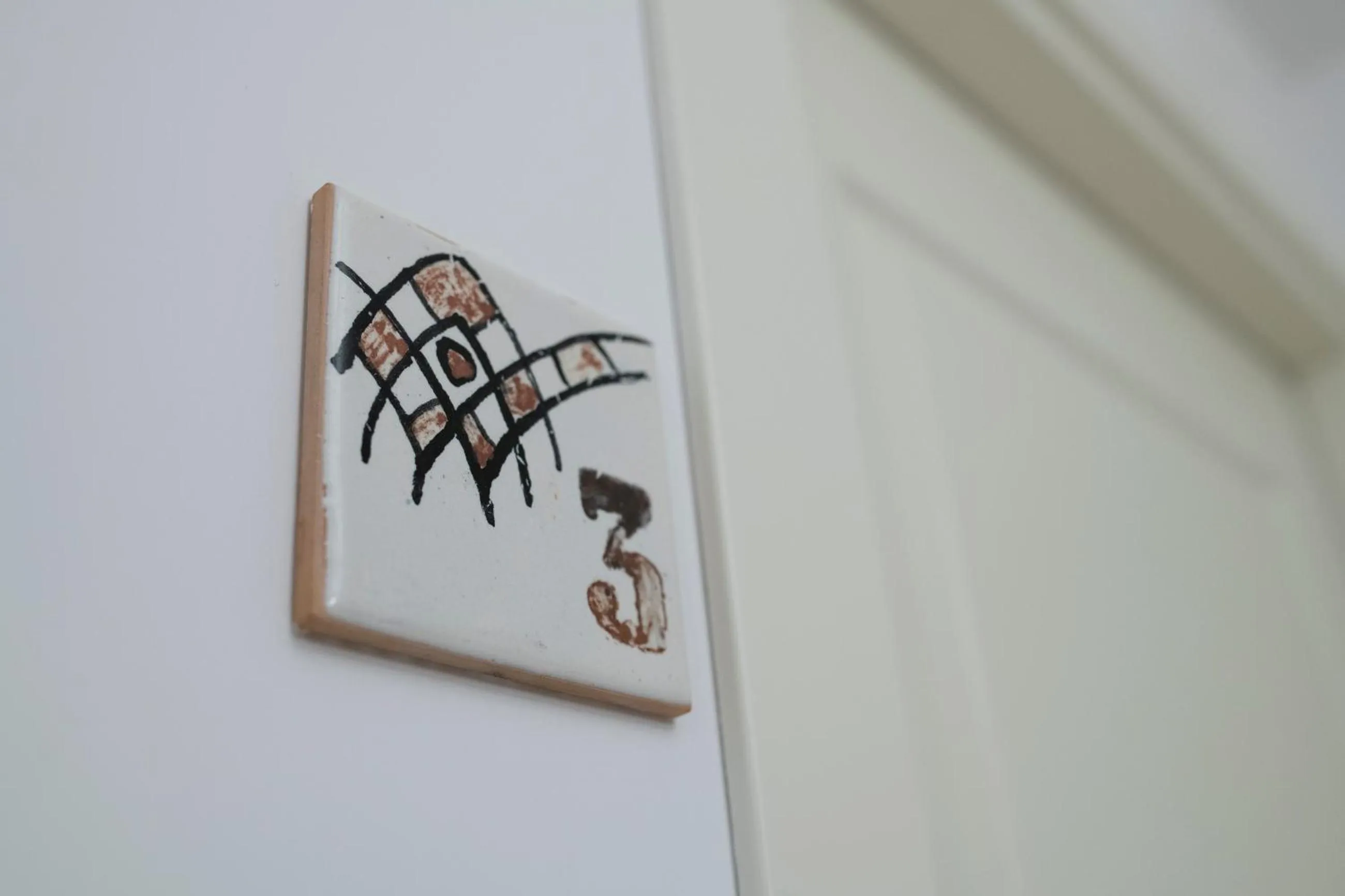 Decorative detail in Zia Pupetta Suites