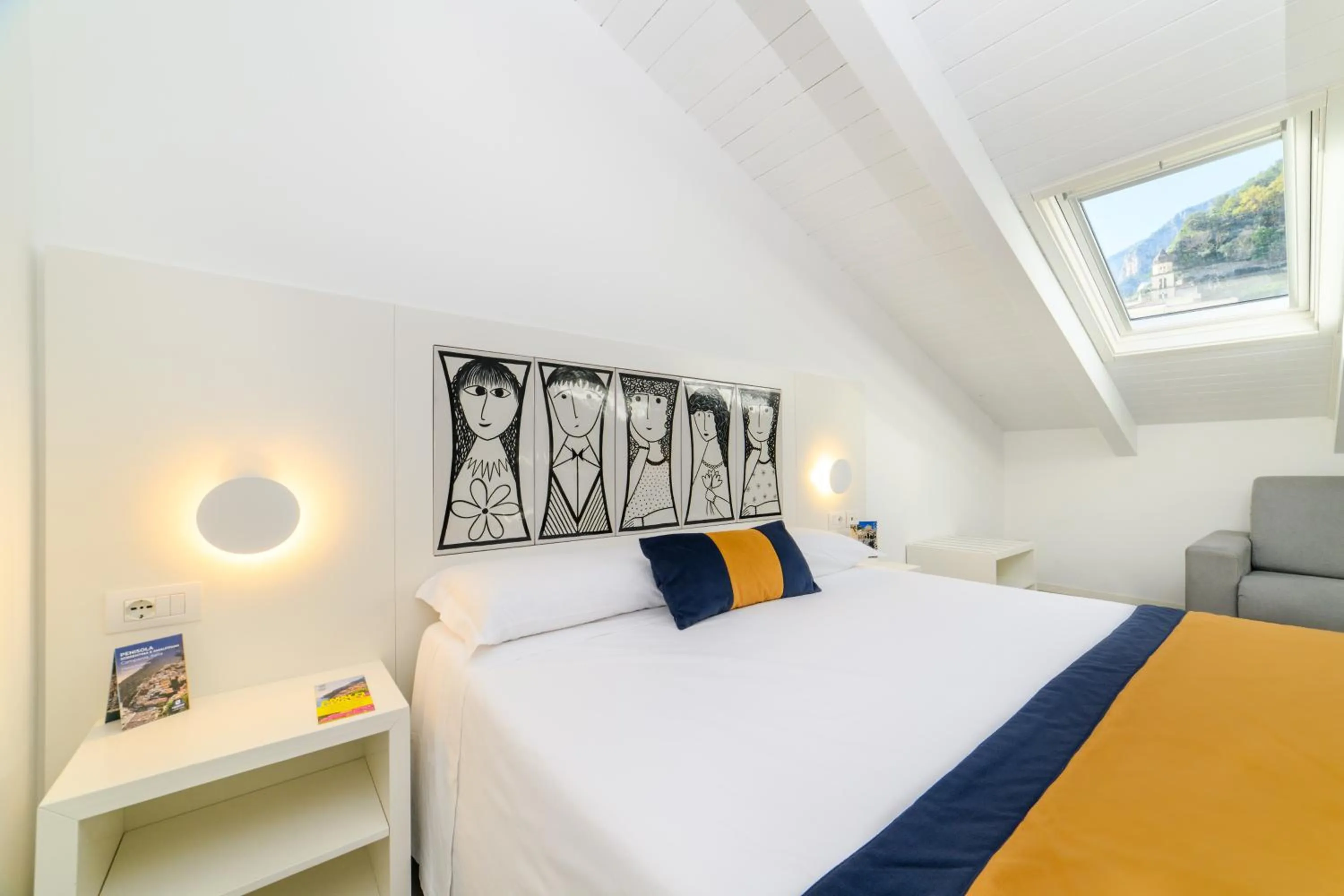 Bed in Zia Pupetta Suites