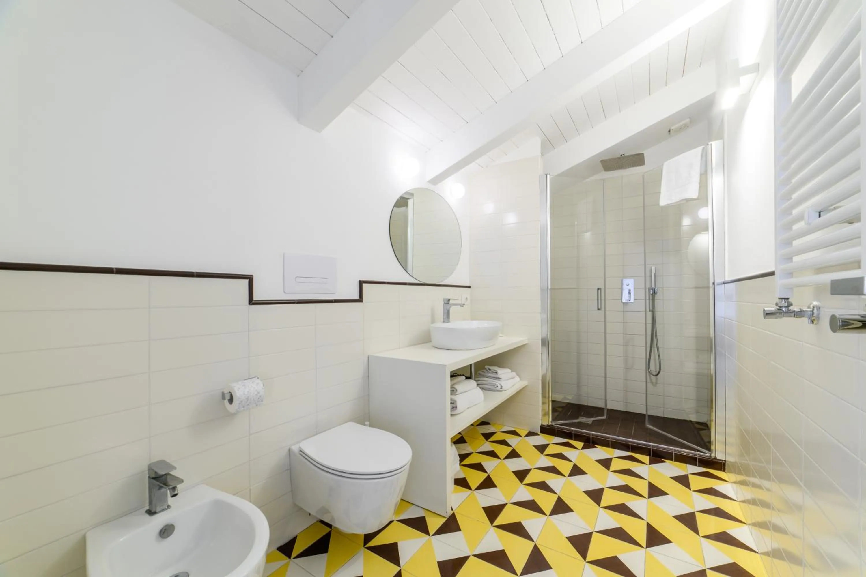 Shower in Zia Pupetta Suites