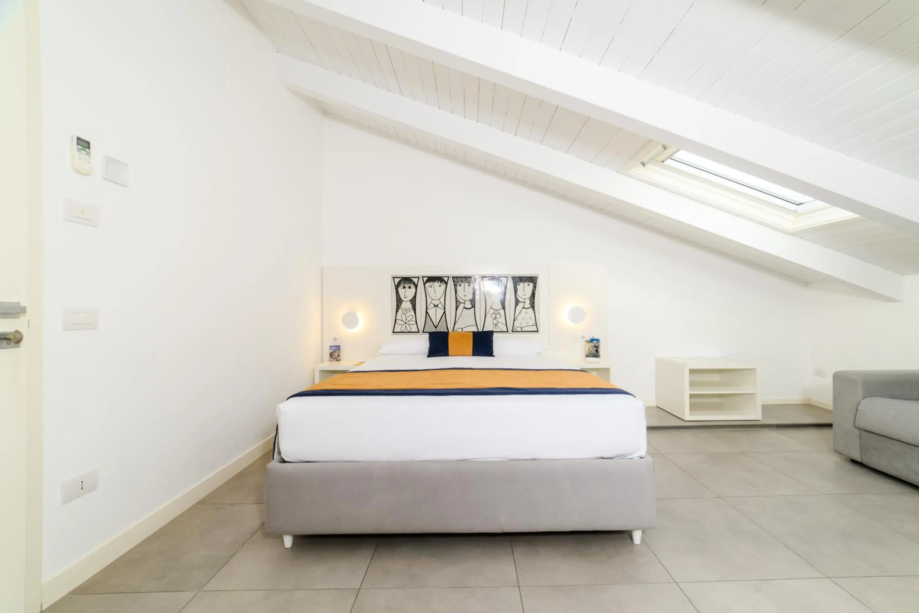 Bed in Zia Pupetta Suites